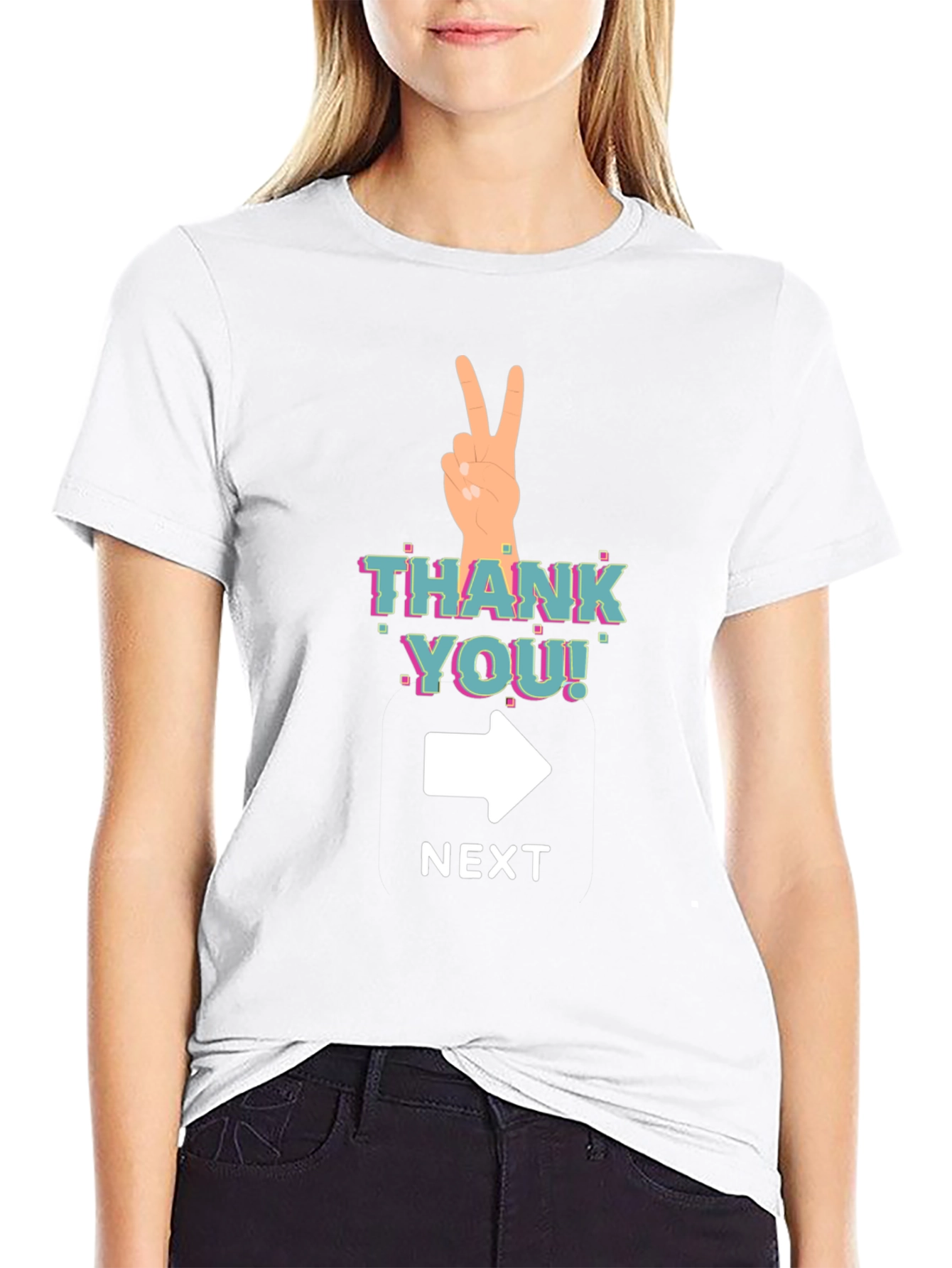 Trendy Thank You Next Graphic Tee