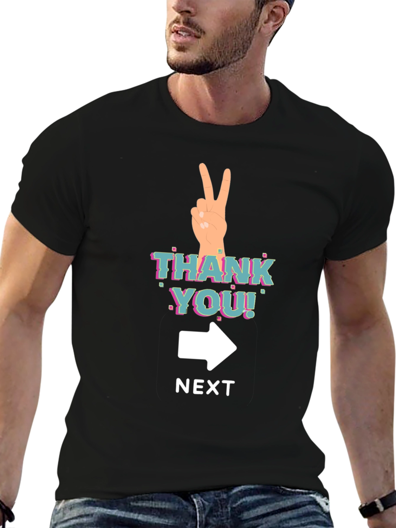 Trendy Thank You Next Graphic Tee