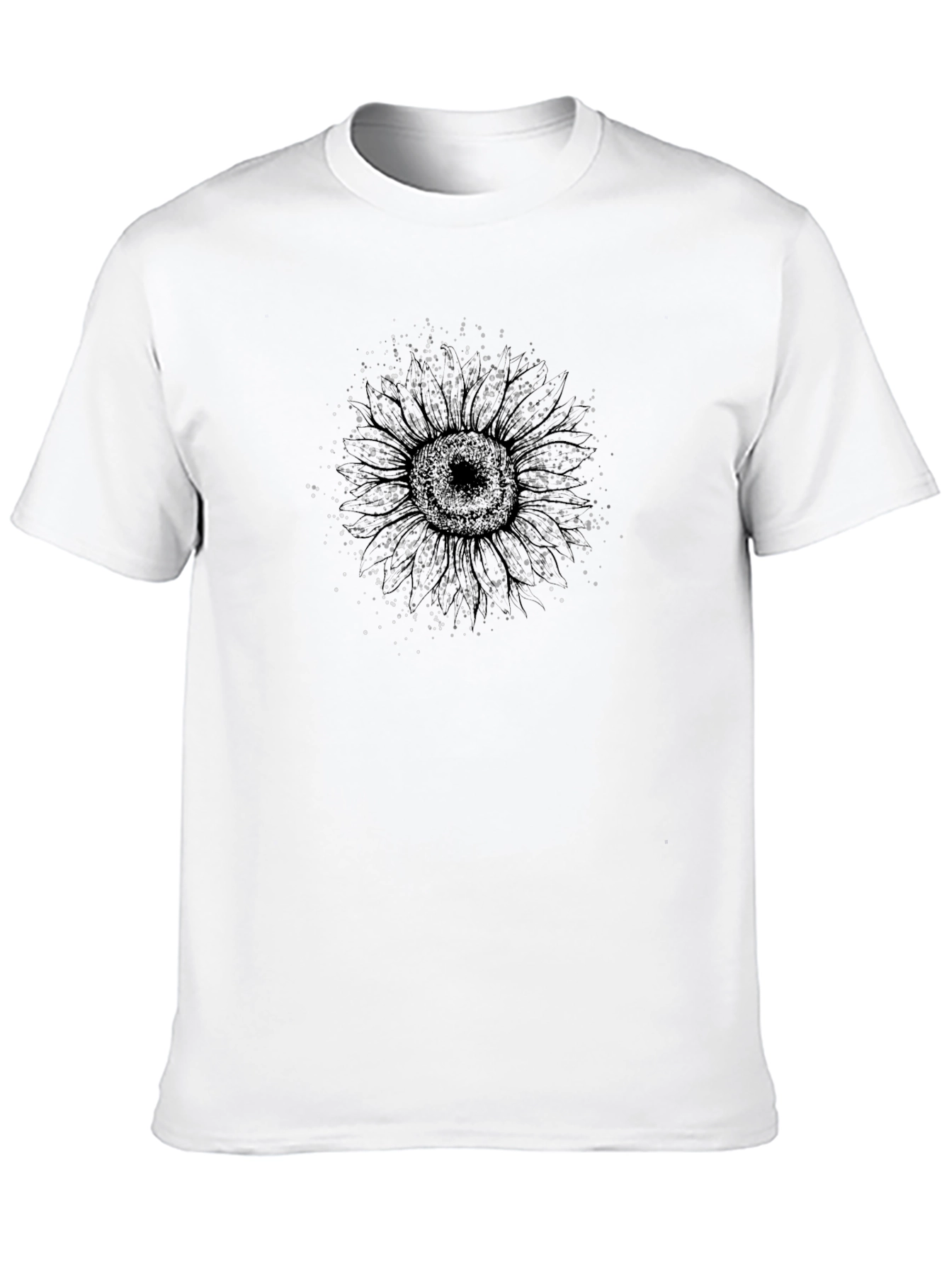 Abstract Eye Graphic Tee - Black