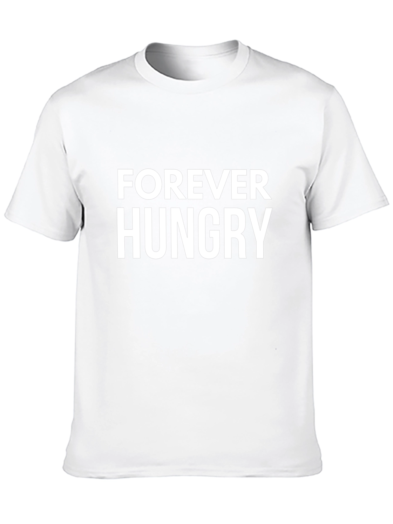 Forever Hungry Graphic Tee - Black T-Shirt