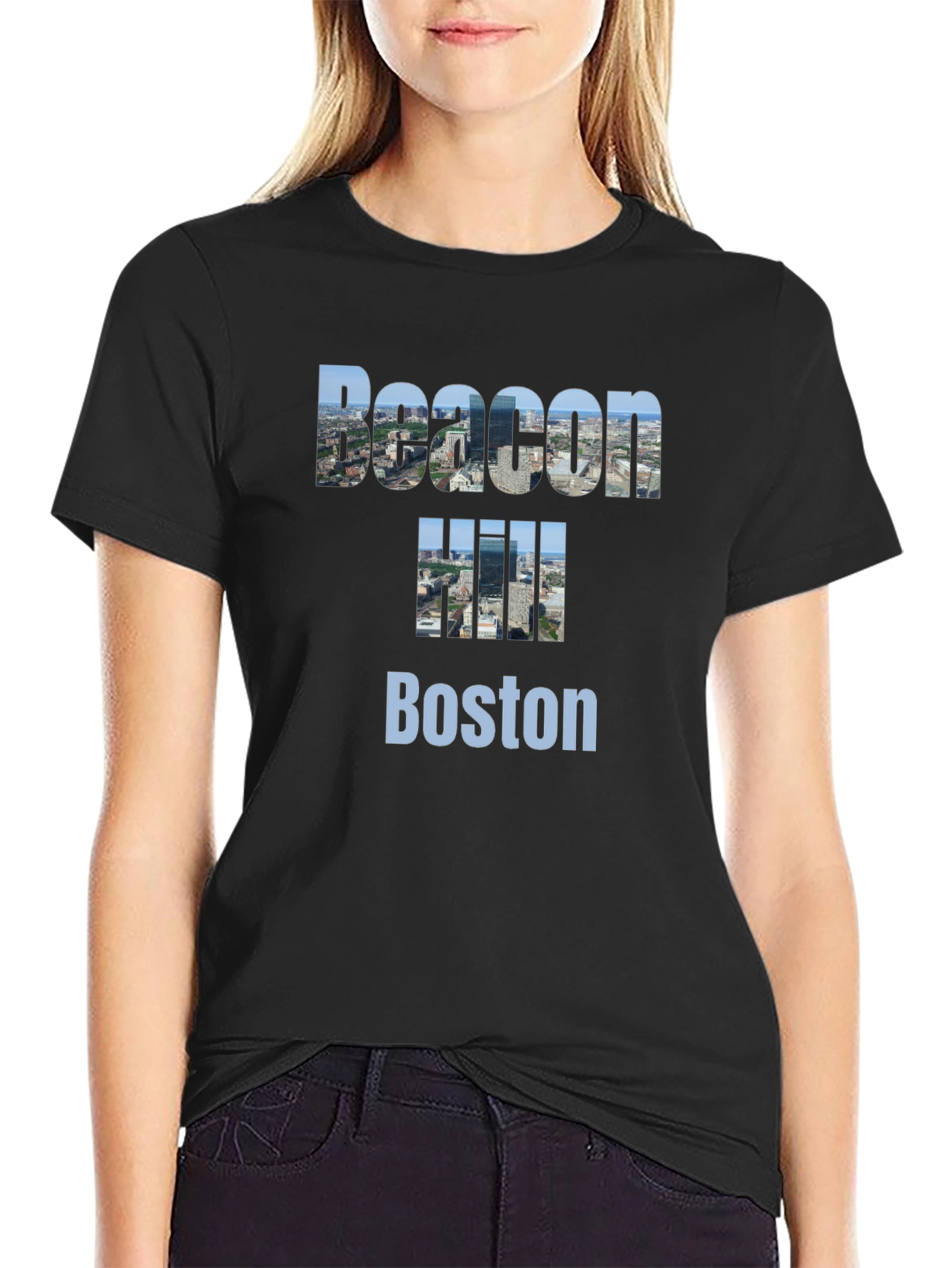 Beacon Hill Boston Graphic T-Shirt