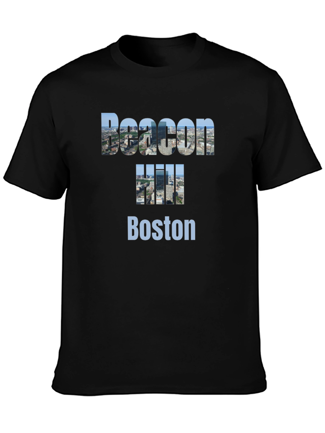 Beacon Hill Boston Graphic T-Shirt