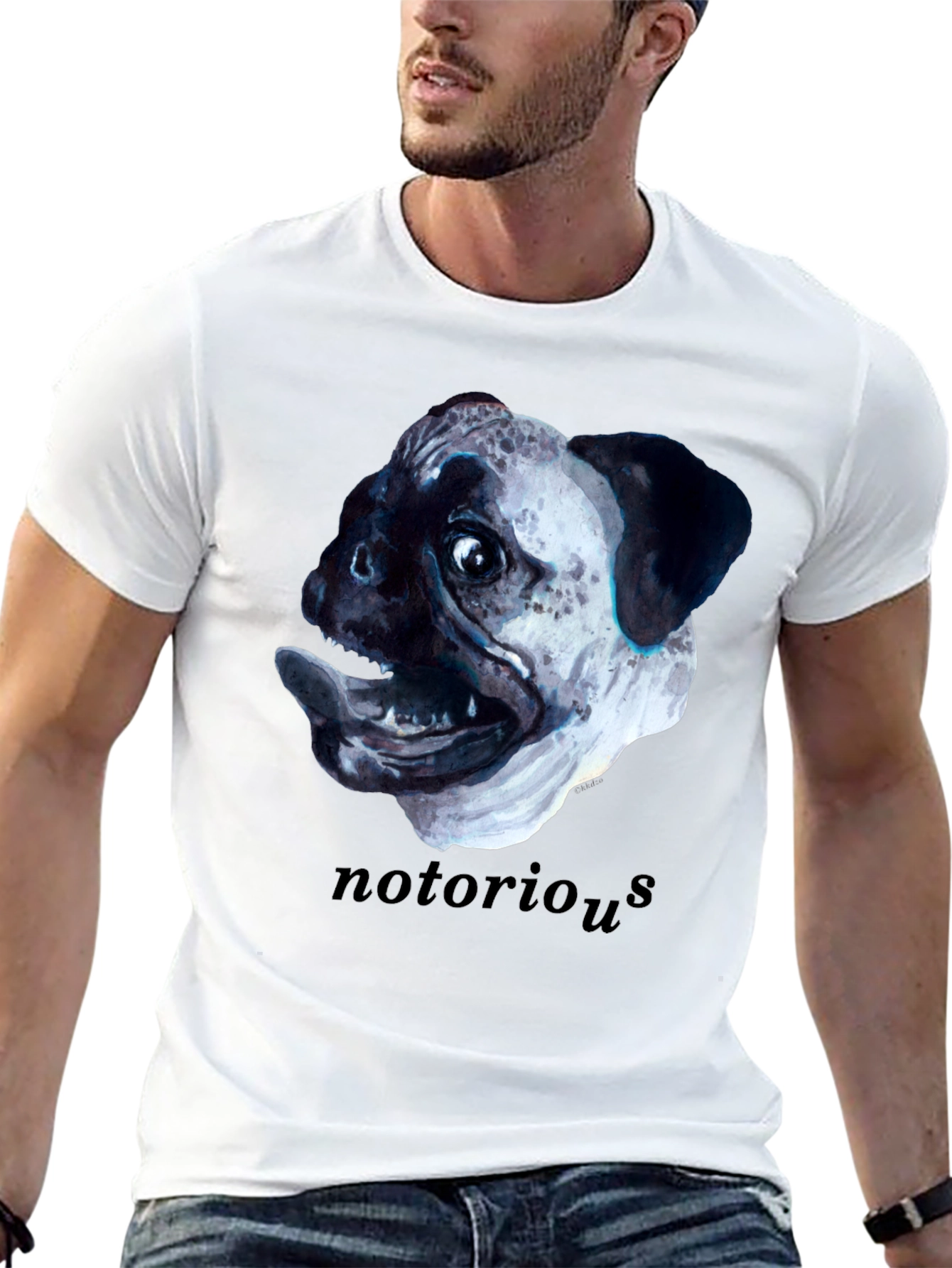 Notorious Pugs T-Shirt - Funny Dog Tee