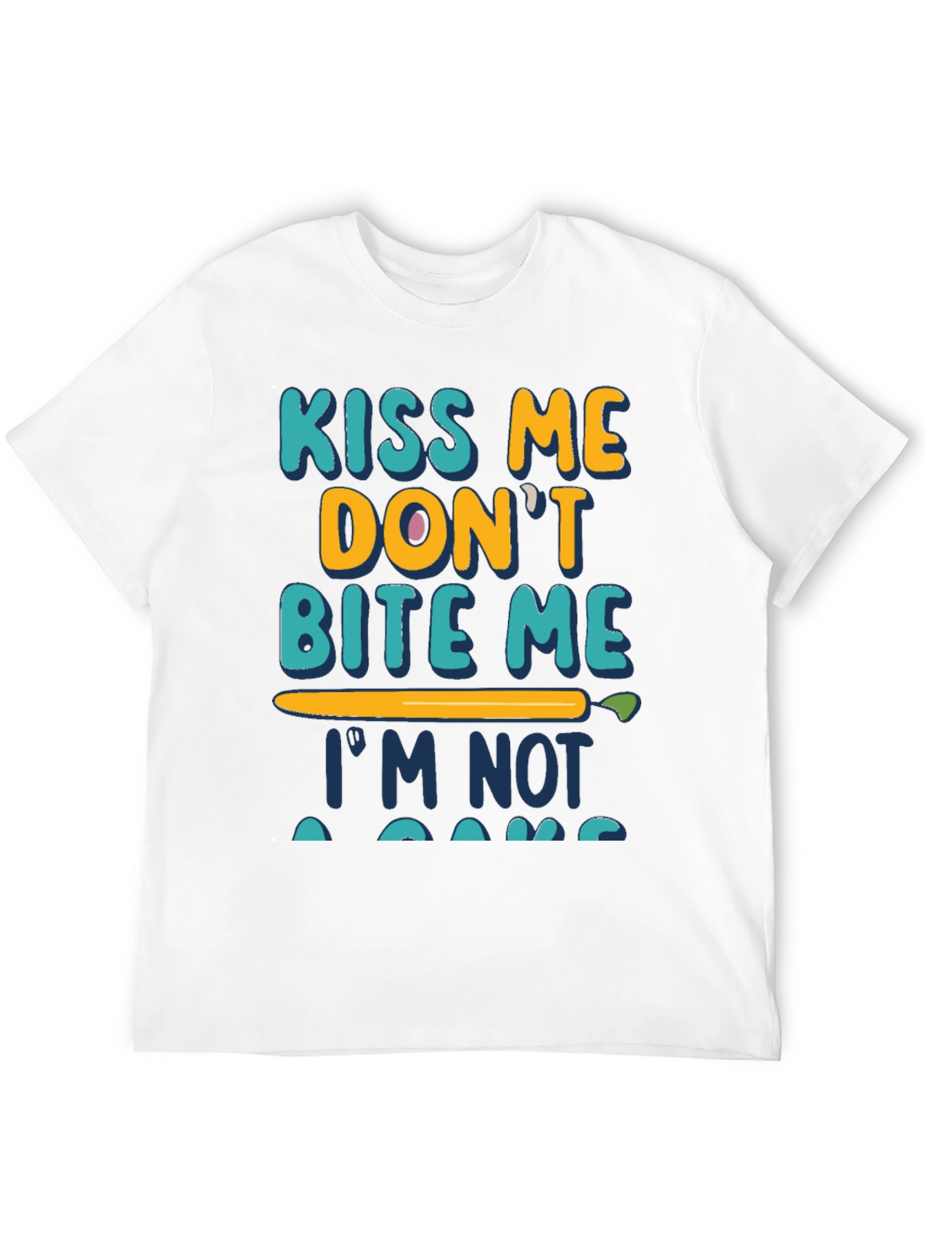 Kiss Me Dont Bite Me T-Shirt