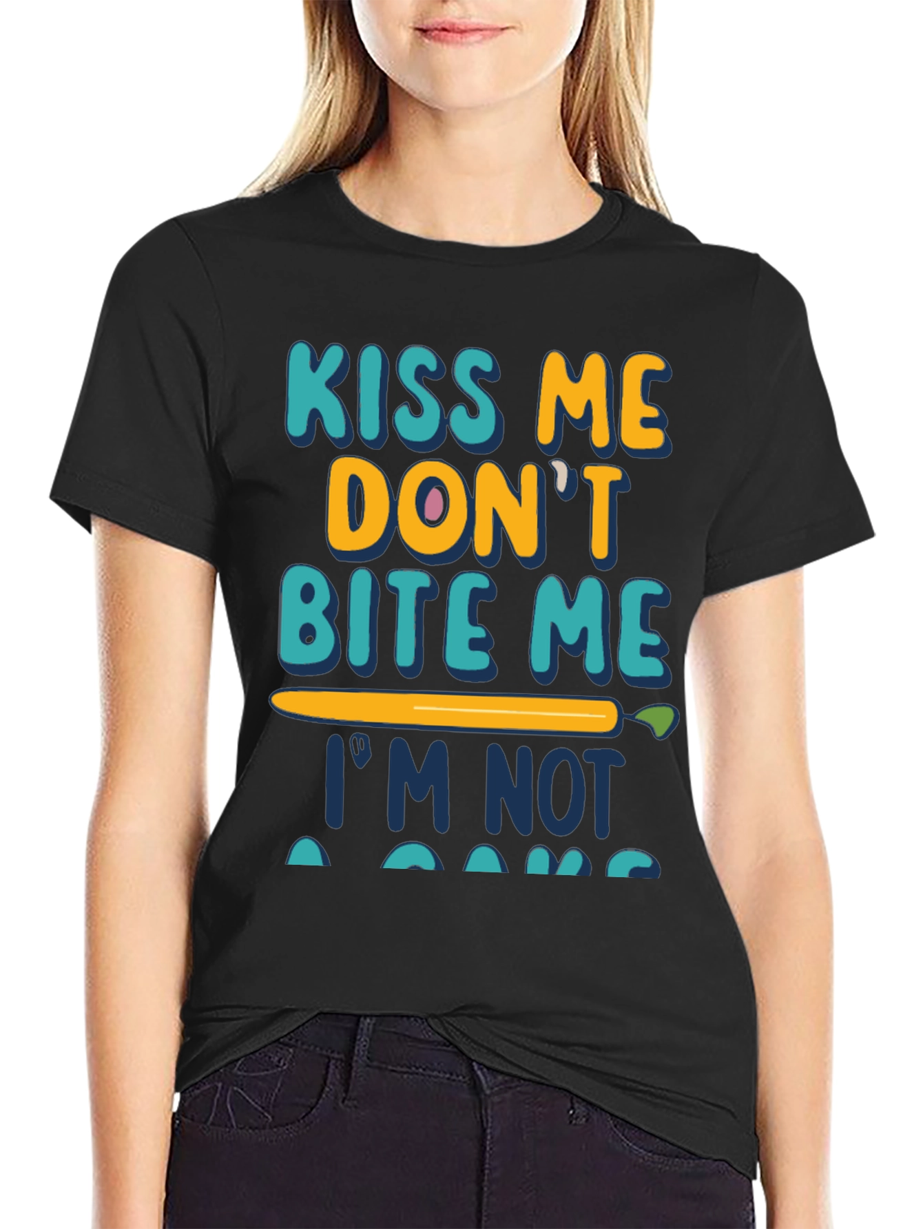Kiss Me Dont Bite Me T-Shirt