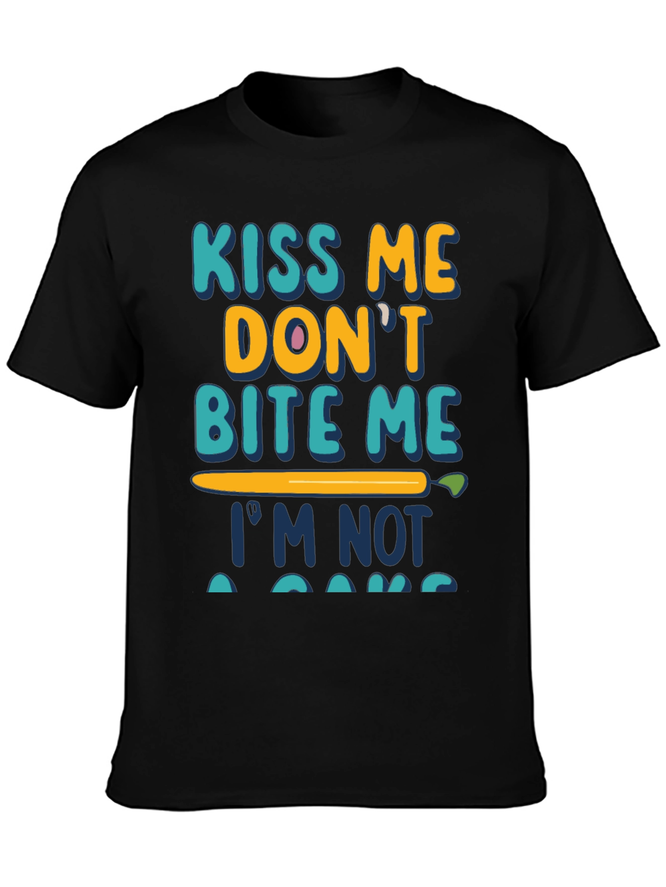 Kiss Me Dont Bite Me T-Shirt