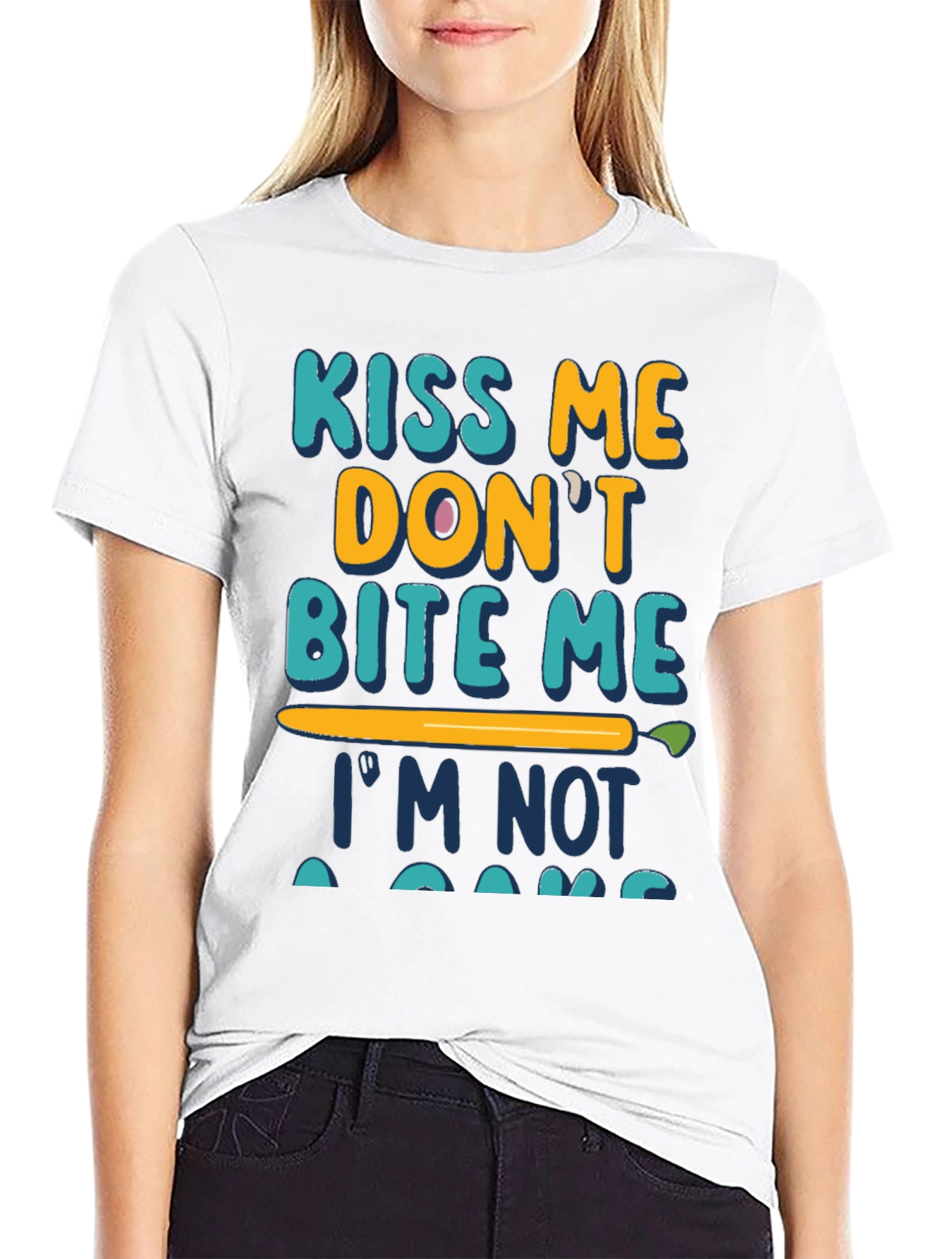 Kiss Me Dont Bite Me T-Shirt