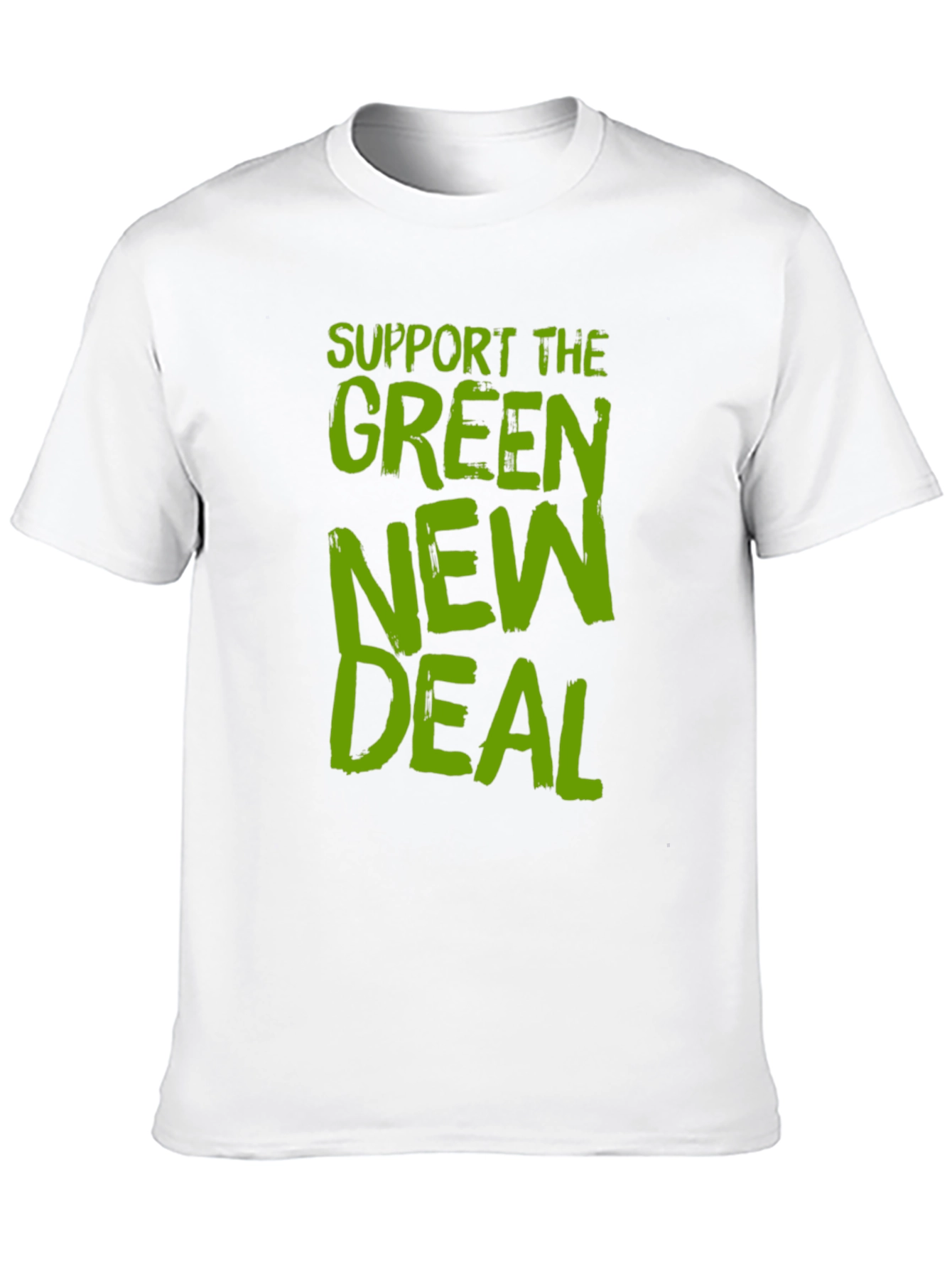 Green New Deal Graphic Tee - Eco-Friendly Statement Shirt