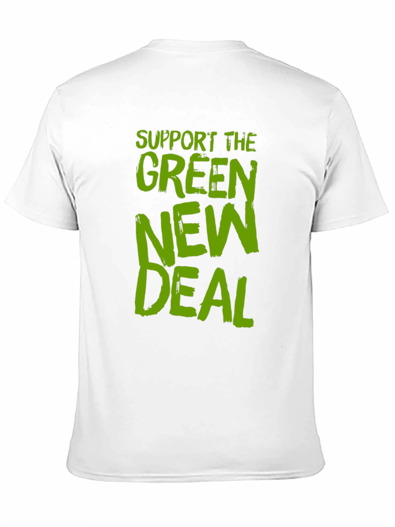 Green New Deal Graphic Tee - Eco-Friendly Statement Shirt
