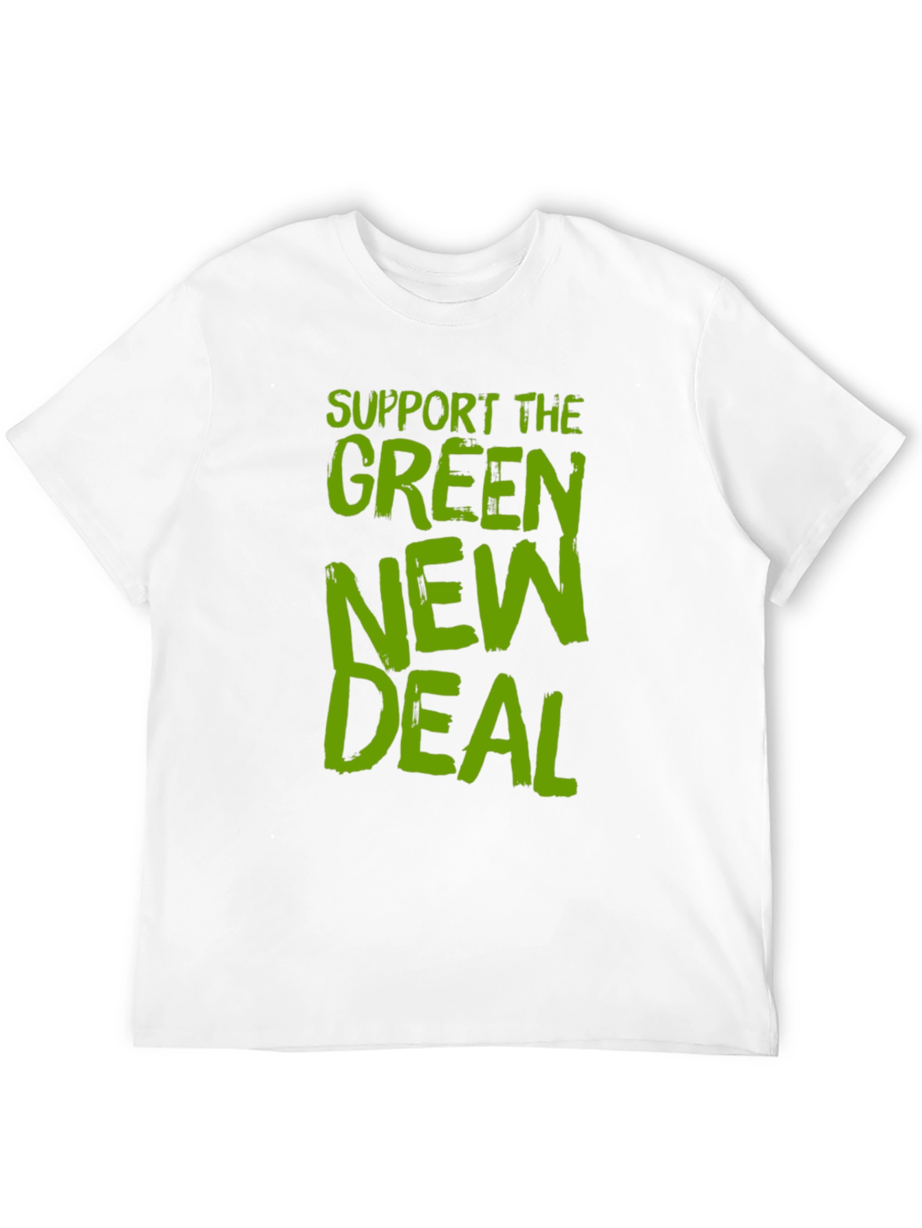 Green New Deal Graphic Tee - Eco-Friendly Statement Shirt