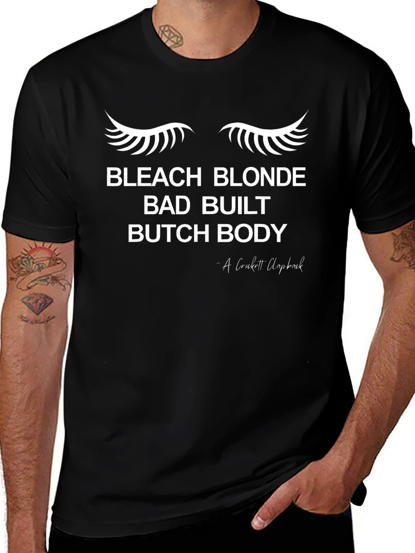 Bleach Blonde Butch Body Graphic Tee
