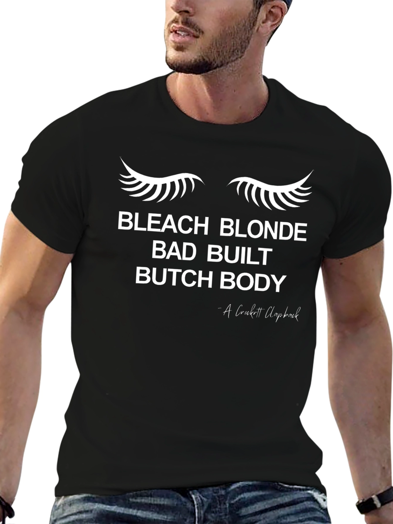 Bleach Blonde Butch Body Graphic Tee