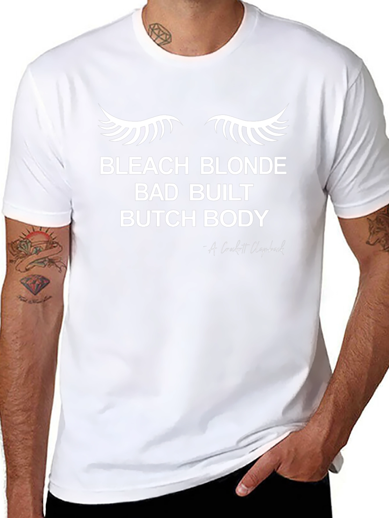 Bleach Blonde Butch Body Graphic Tee
