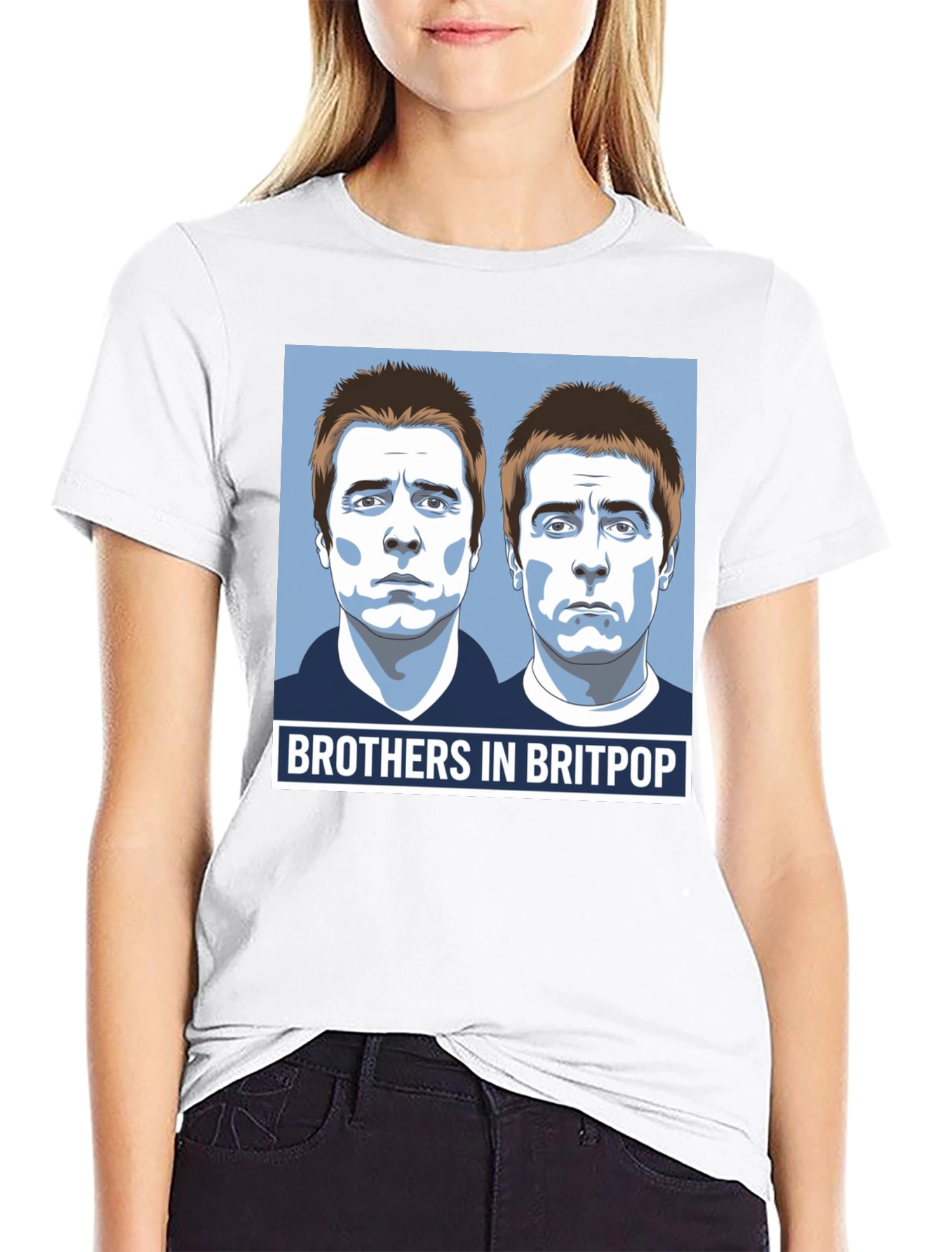 Brothers In Britpop Graphic T-Shirt