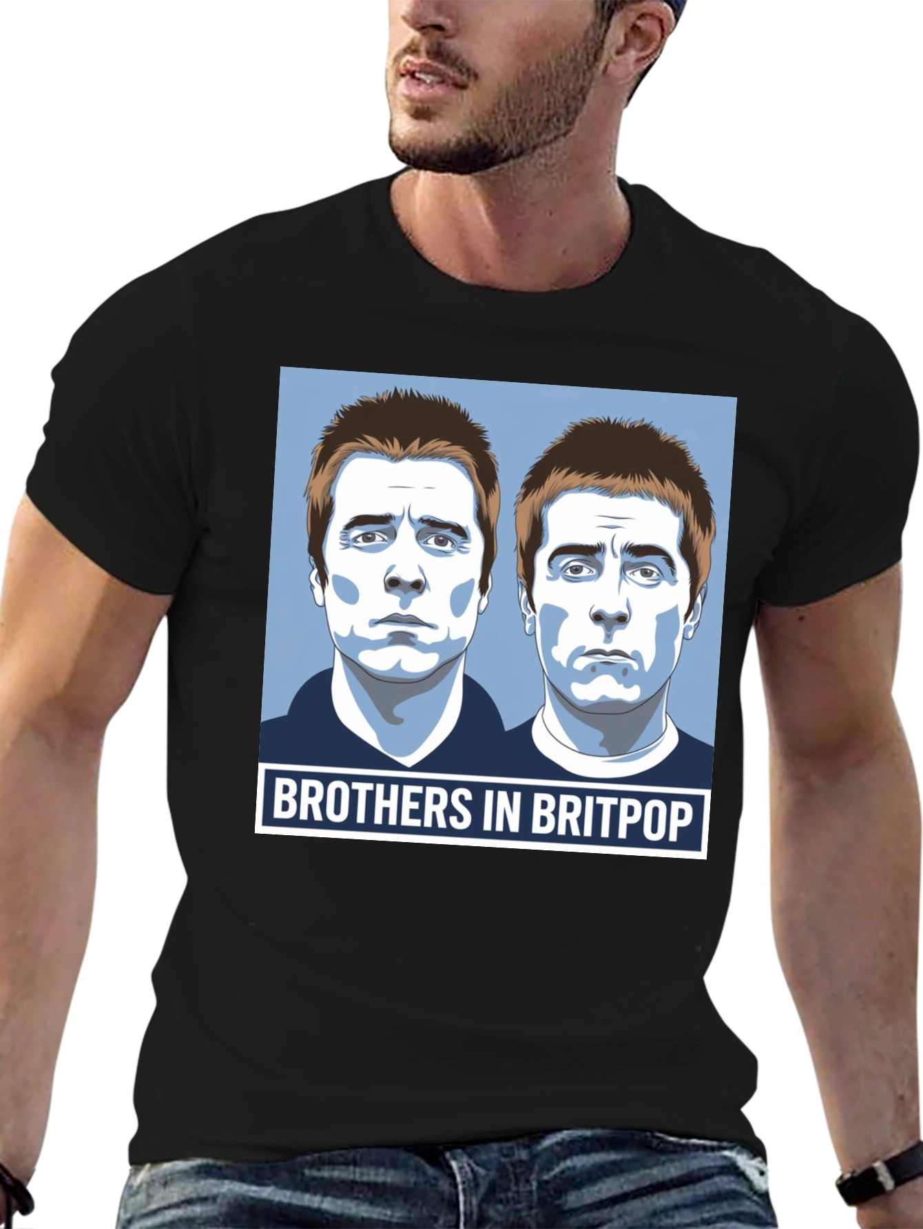 Brothers In Britpop Graphic T-Shirt