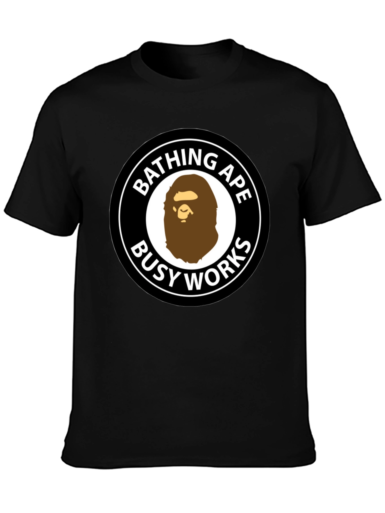 Bathing Ape Busy Works Black Graphic Tee