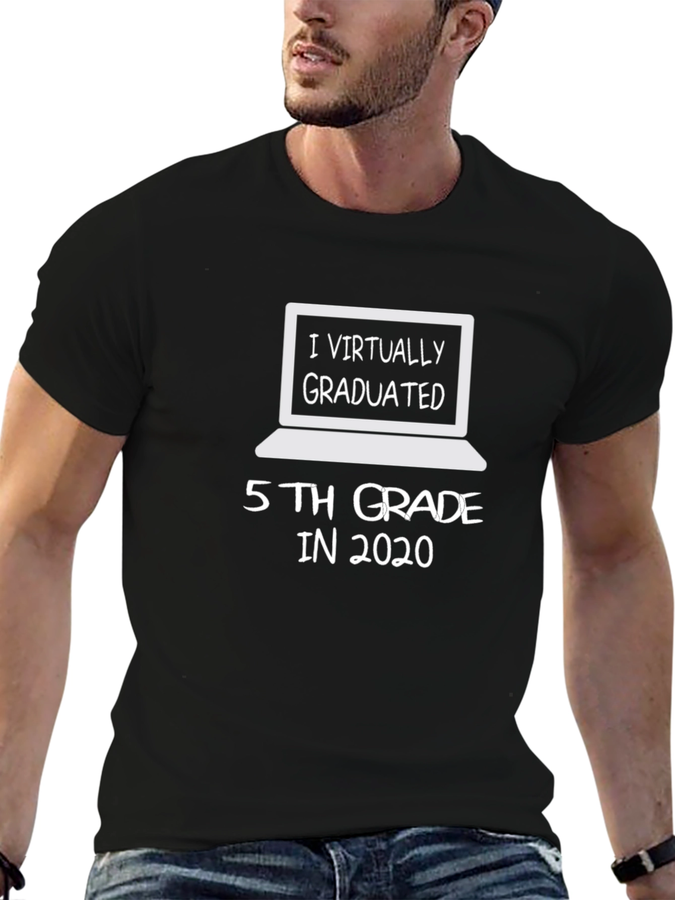 Virtually Graduated 5th Grade T-Shirt