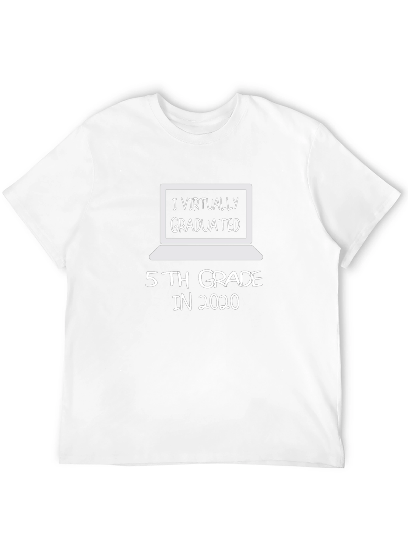 Virtually Graduated 5th Grade T-Shirt