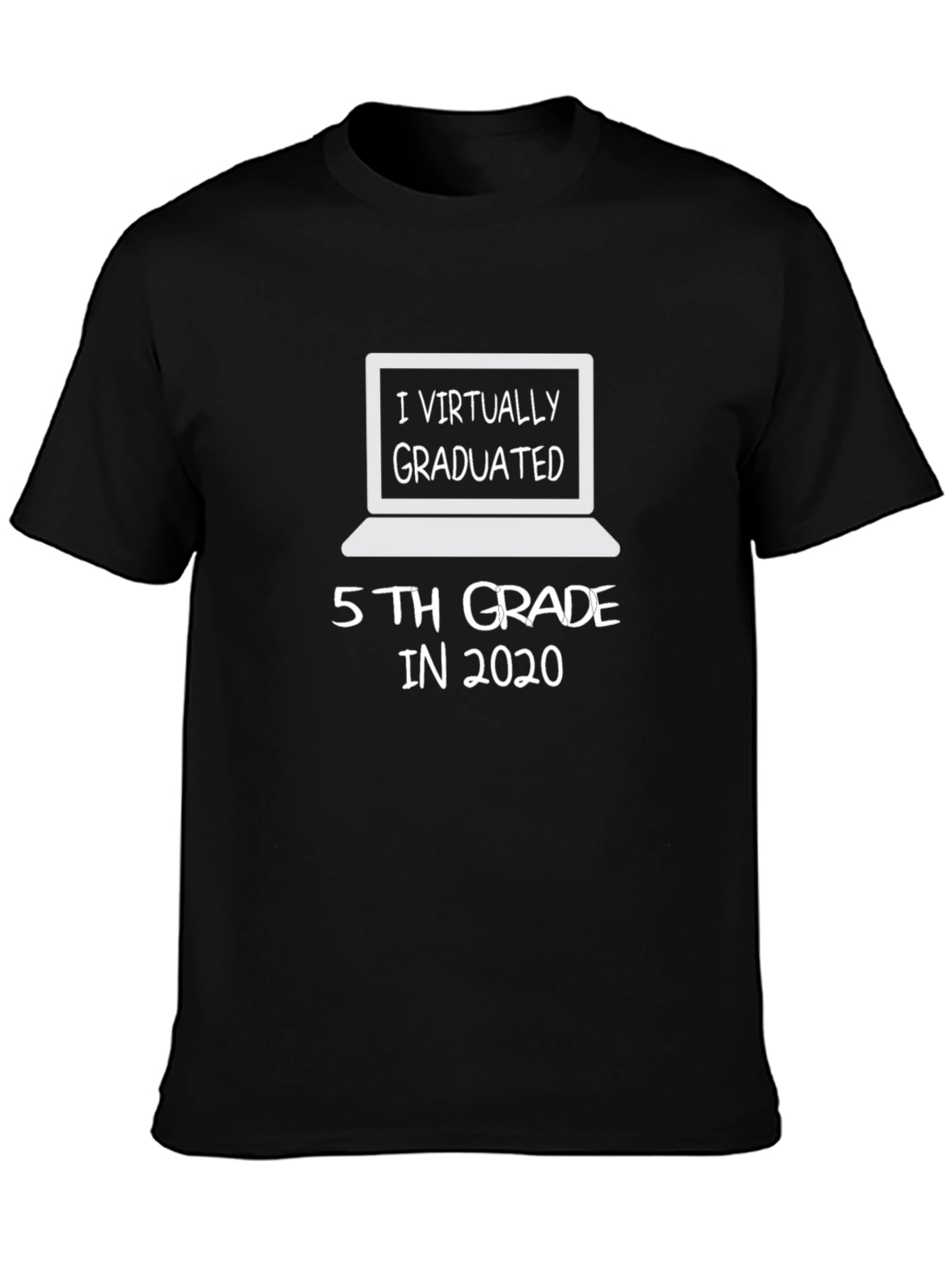 Virtually Graduated 5th Grade T-Shirt