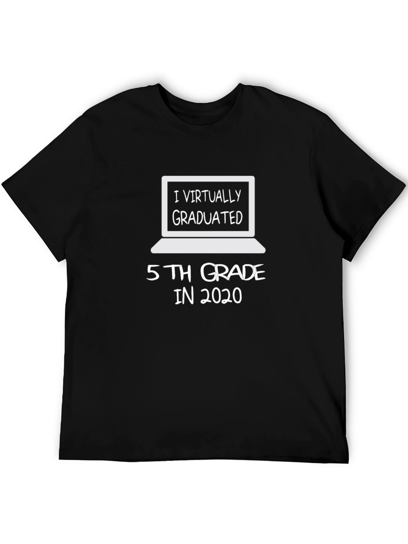 Virtually Graduated 5th Grade T-Shirt