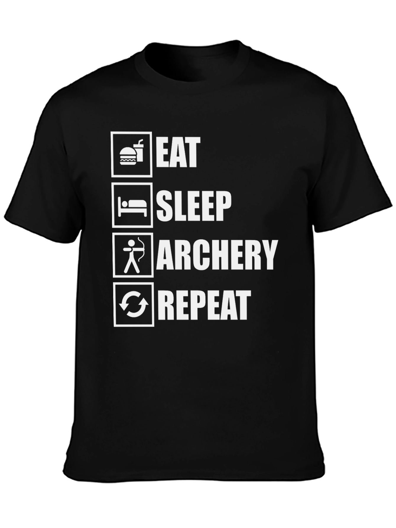 Eat Sleep Archery Repeat T-Shirt