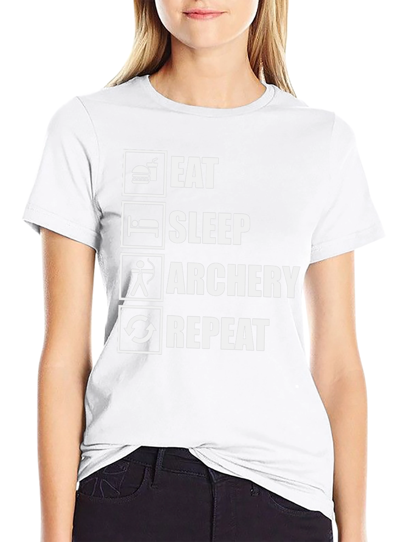 Eat Sleep Archery Repeat T-Shirt