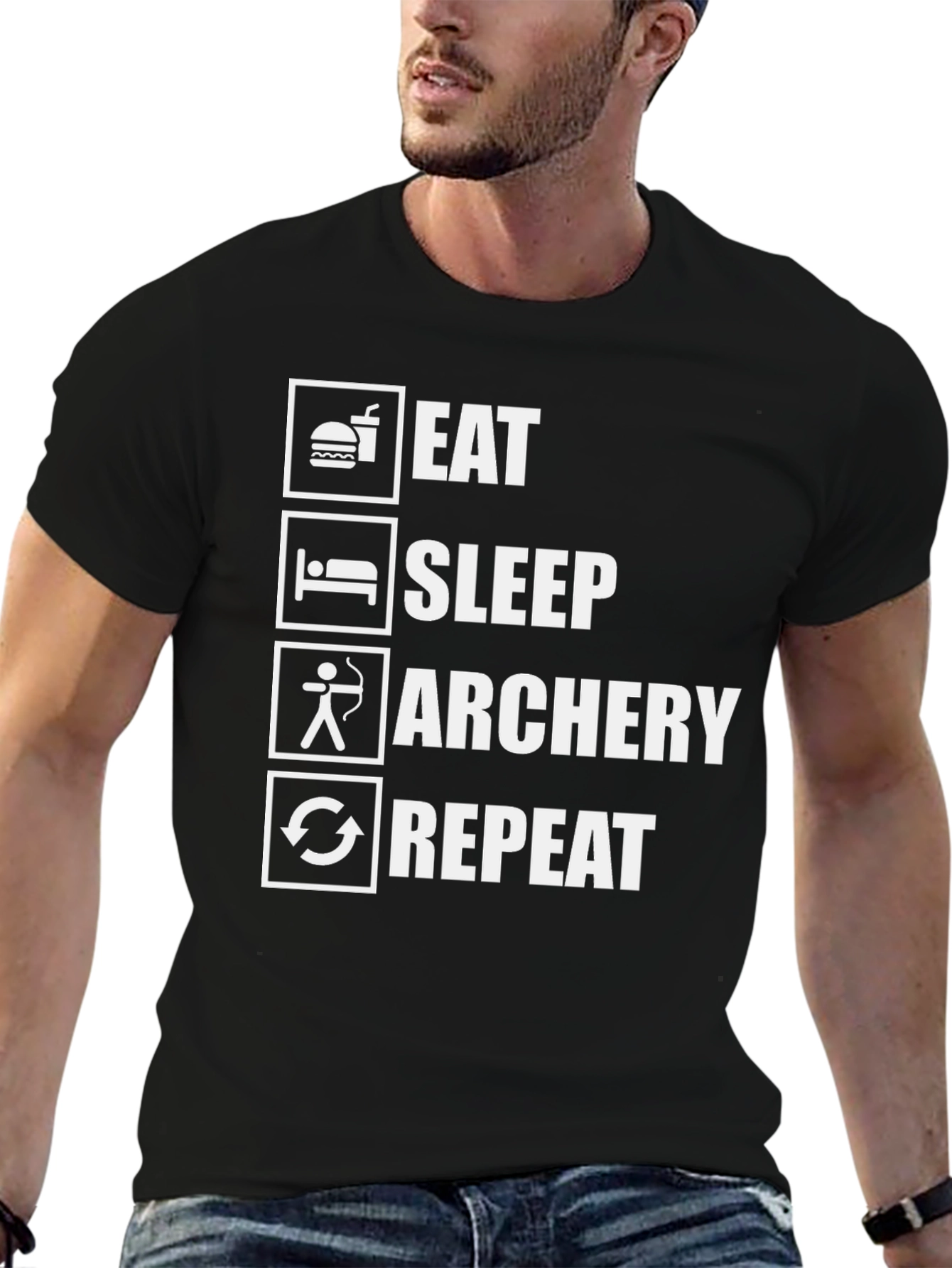 Eat Sleep Archery Repeat T-Shirt