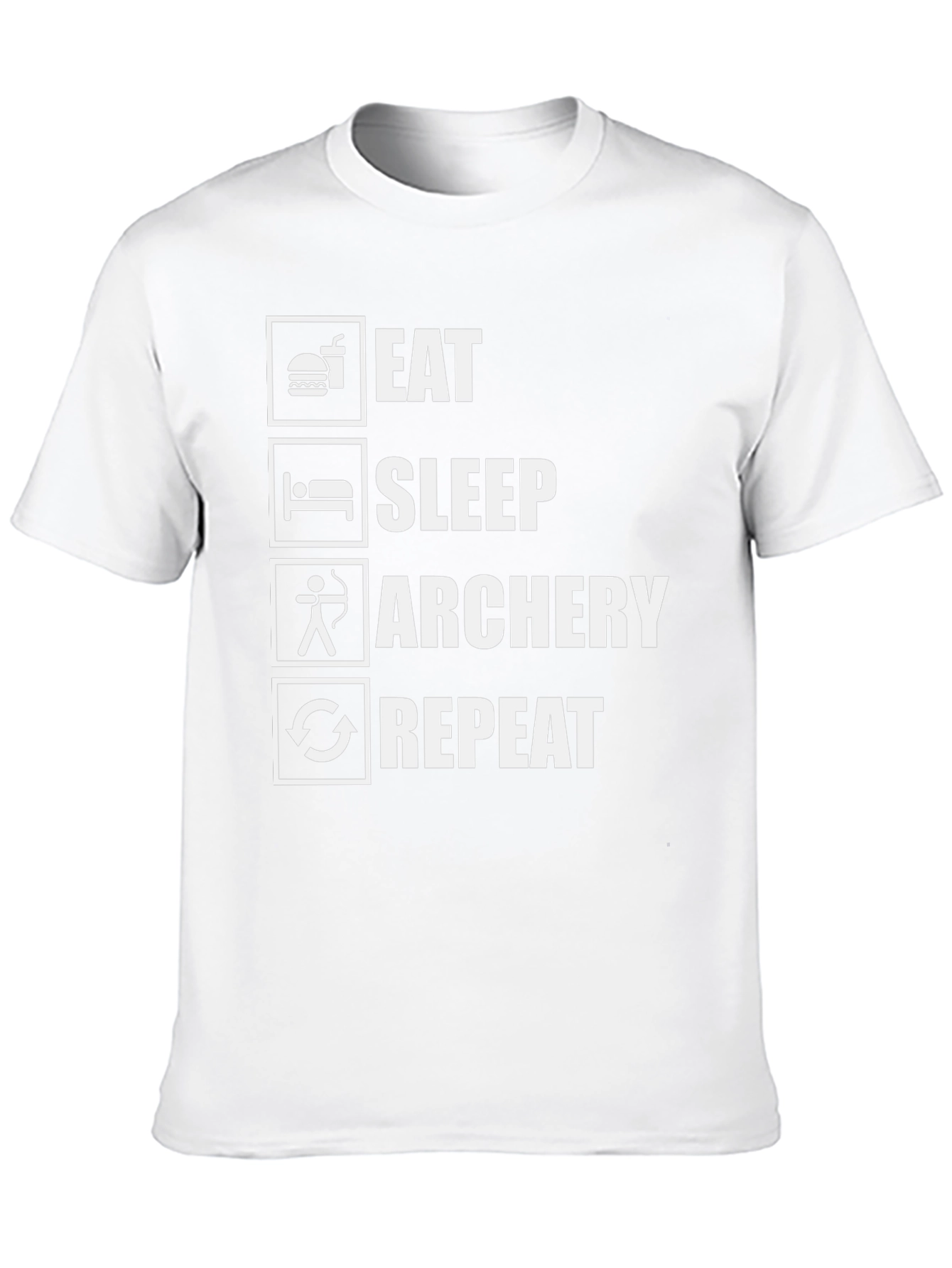 Eat Sleep Archery Repeat T-Shirt
