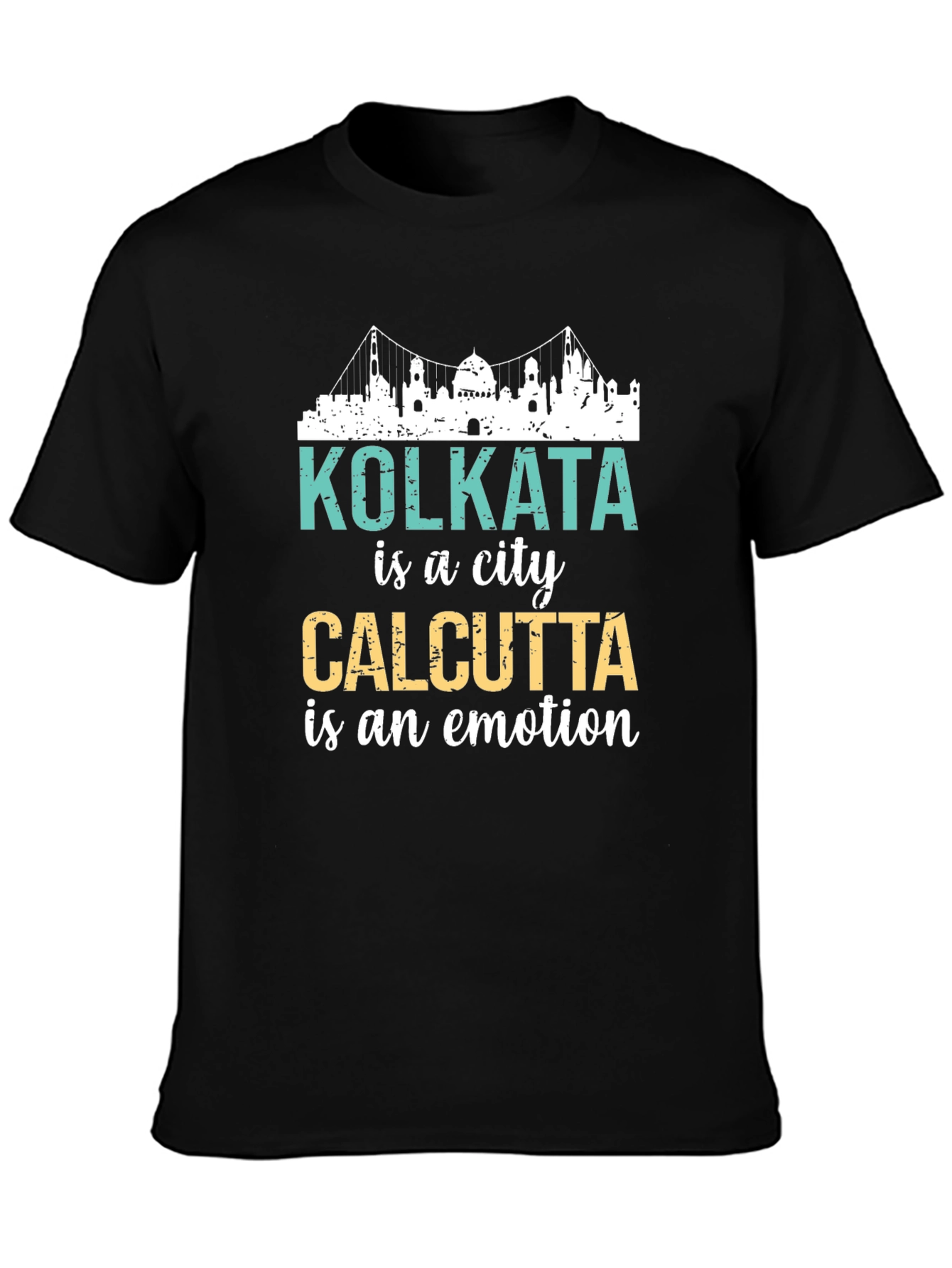 Kolkata Calcutta Emotion Graphic Tee