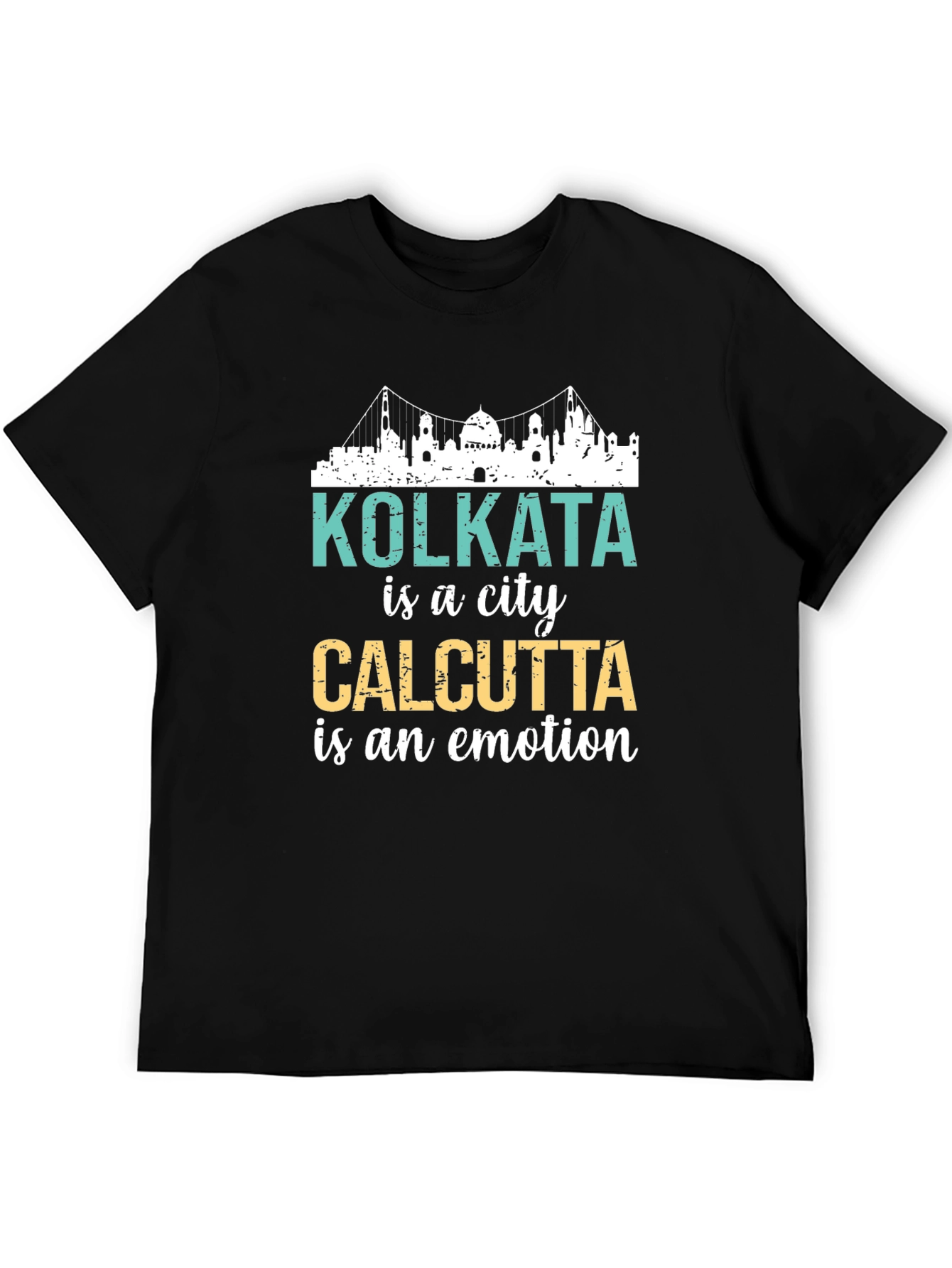 Kolkata Calcutta Emotion Graphic Tee