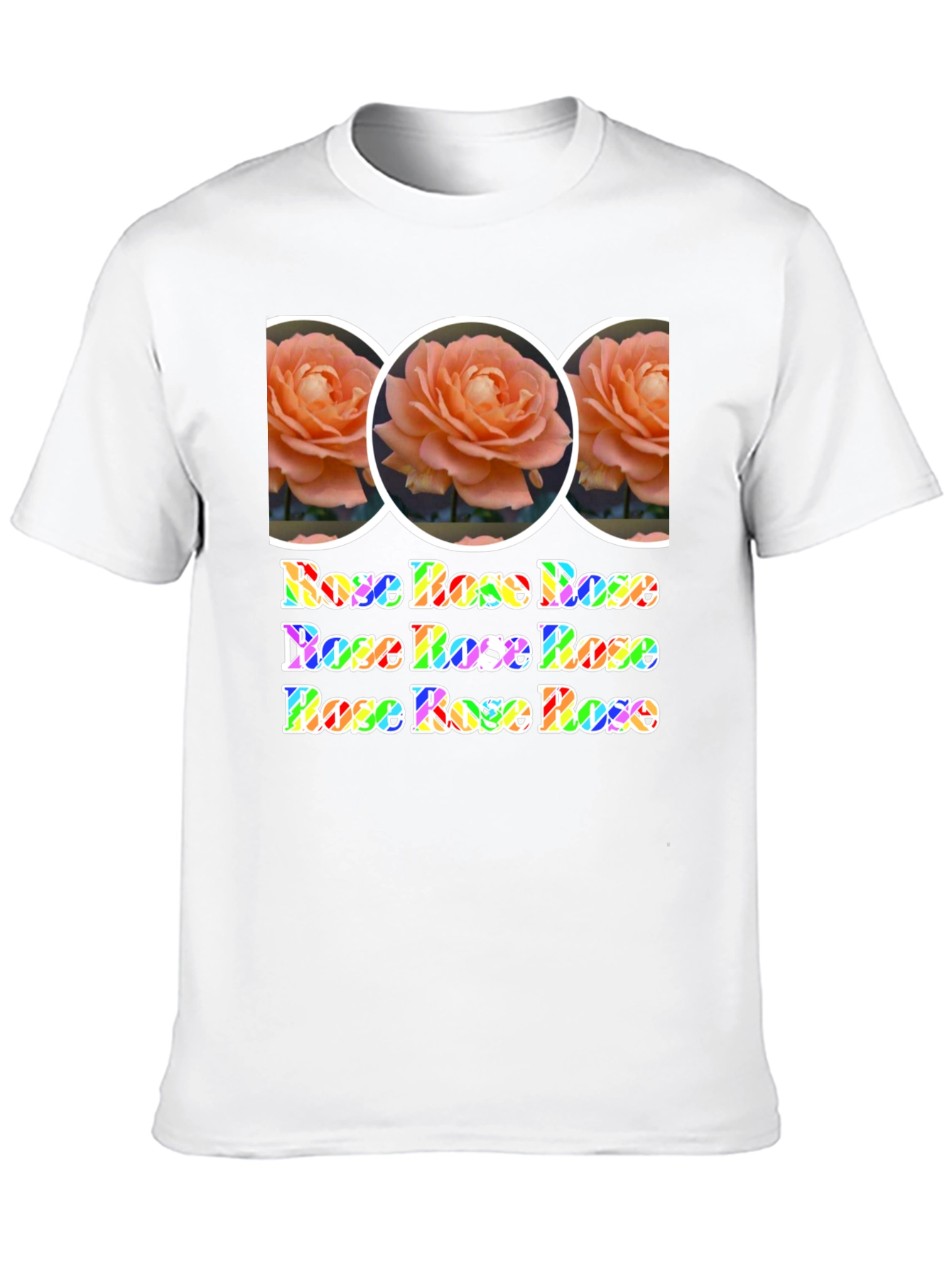 Rose Rainbow Graphic Tee
