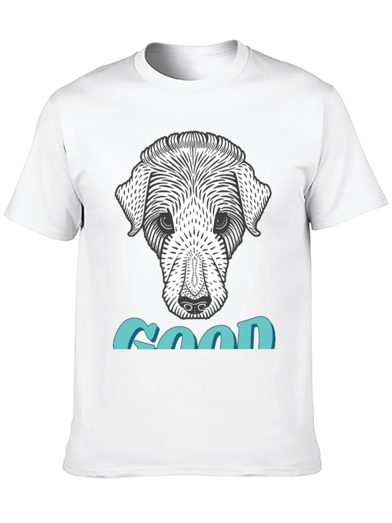Cool Dog Graphic T-Shirt - Unique Animal Design
