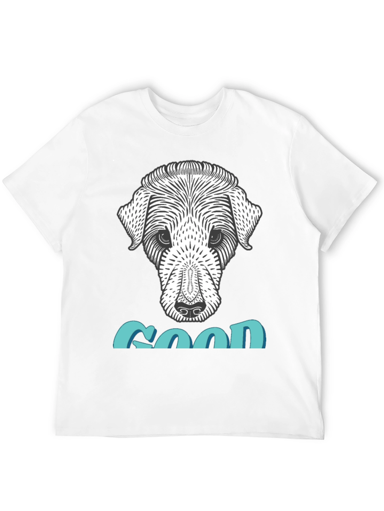 Cool Dog Graphic T-Shirt - Unique Animal Design