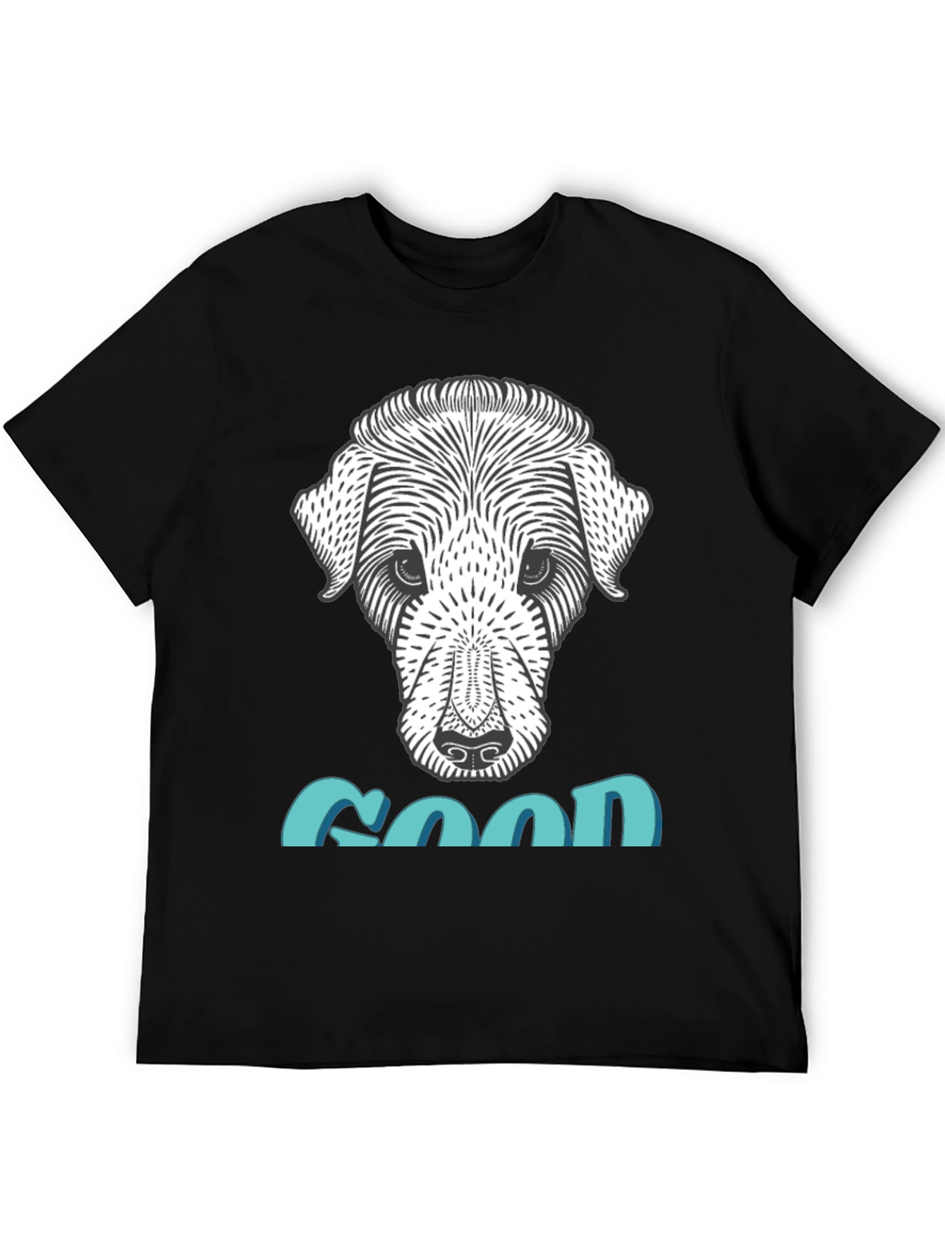Cool Dog Graphic T-Shirt - Unique Animal Design