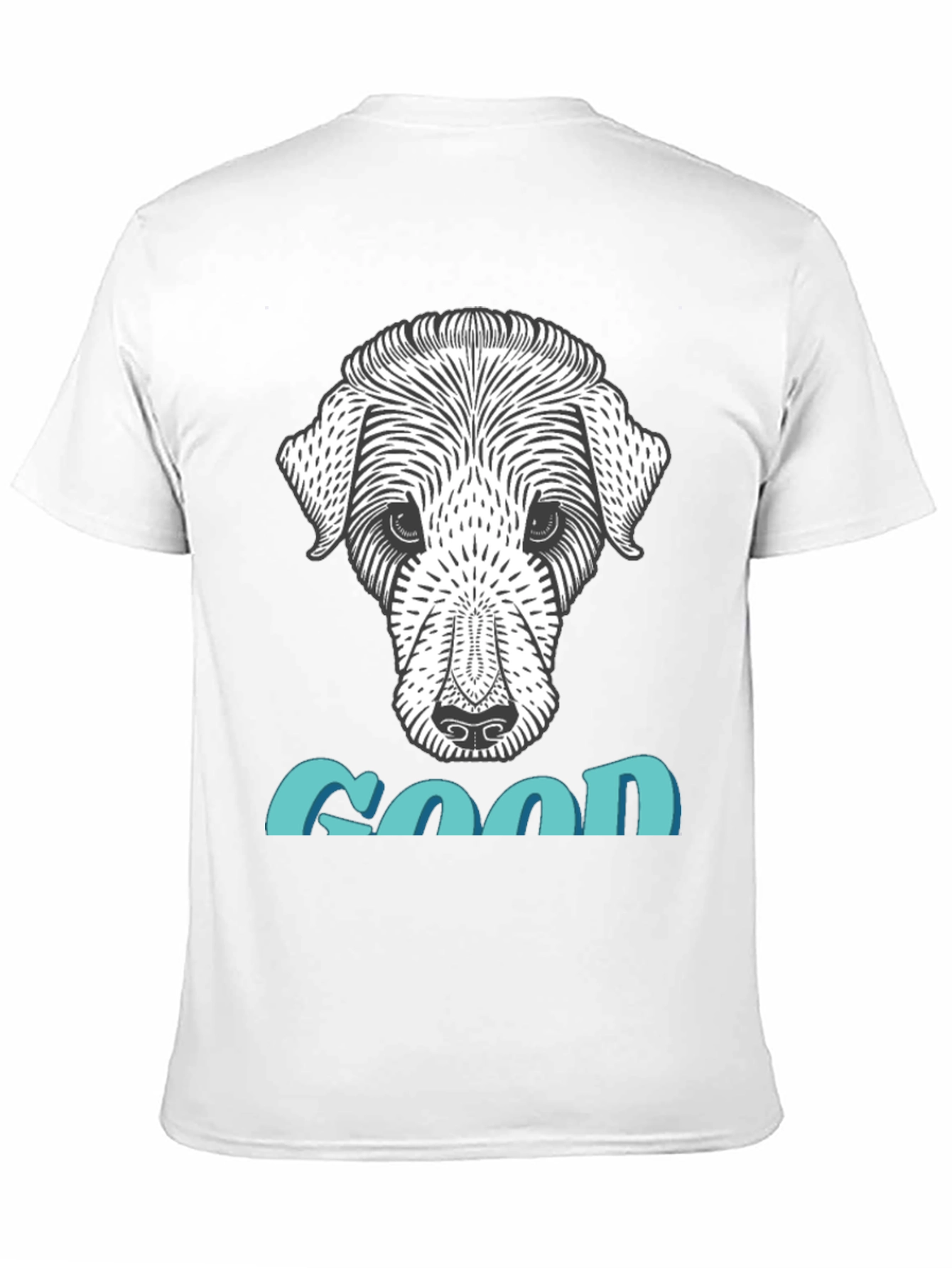 Cool Dog Graphic T-Shirt - Unique Animal Design