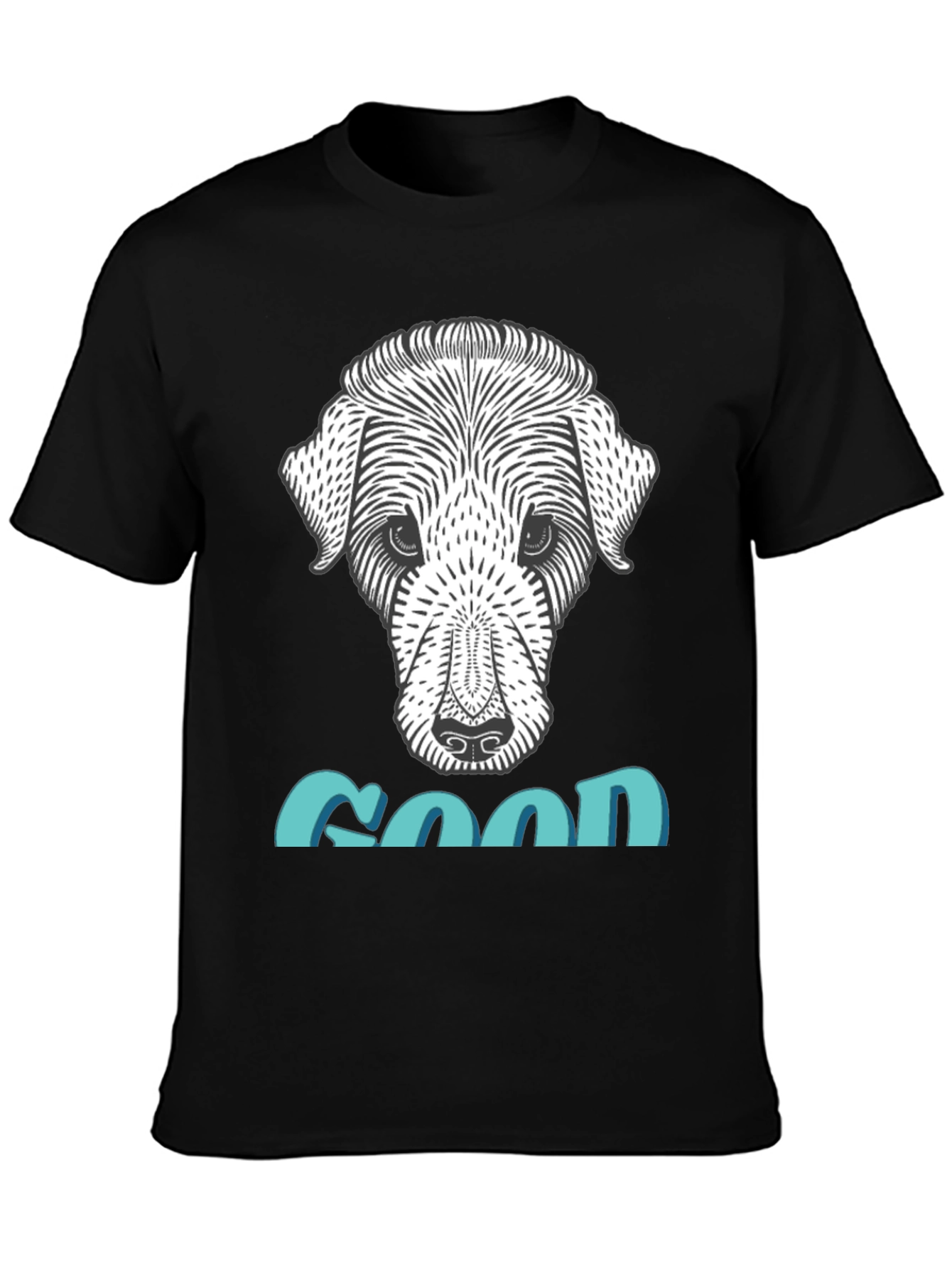 Cool Dog Graphic T-Shirt - Unique Animal Design