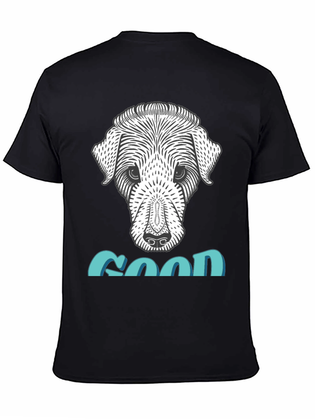 Cool Dog Graphic T-Shirt - Unique Animal Design