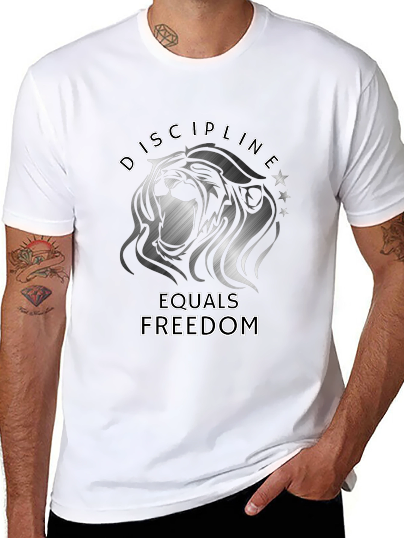 Discipline Equals Freedom Graphic Tee