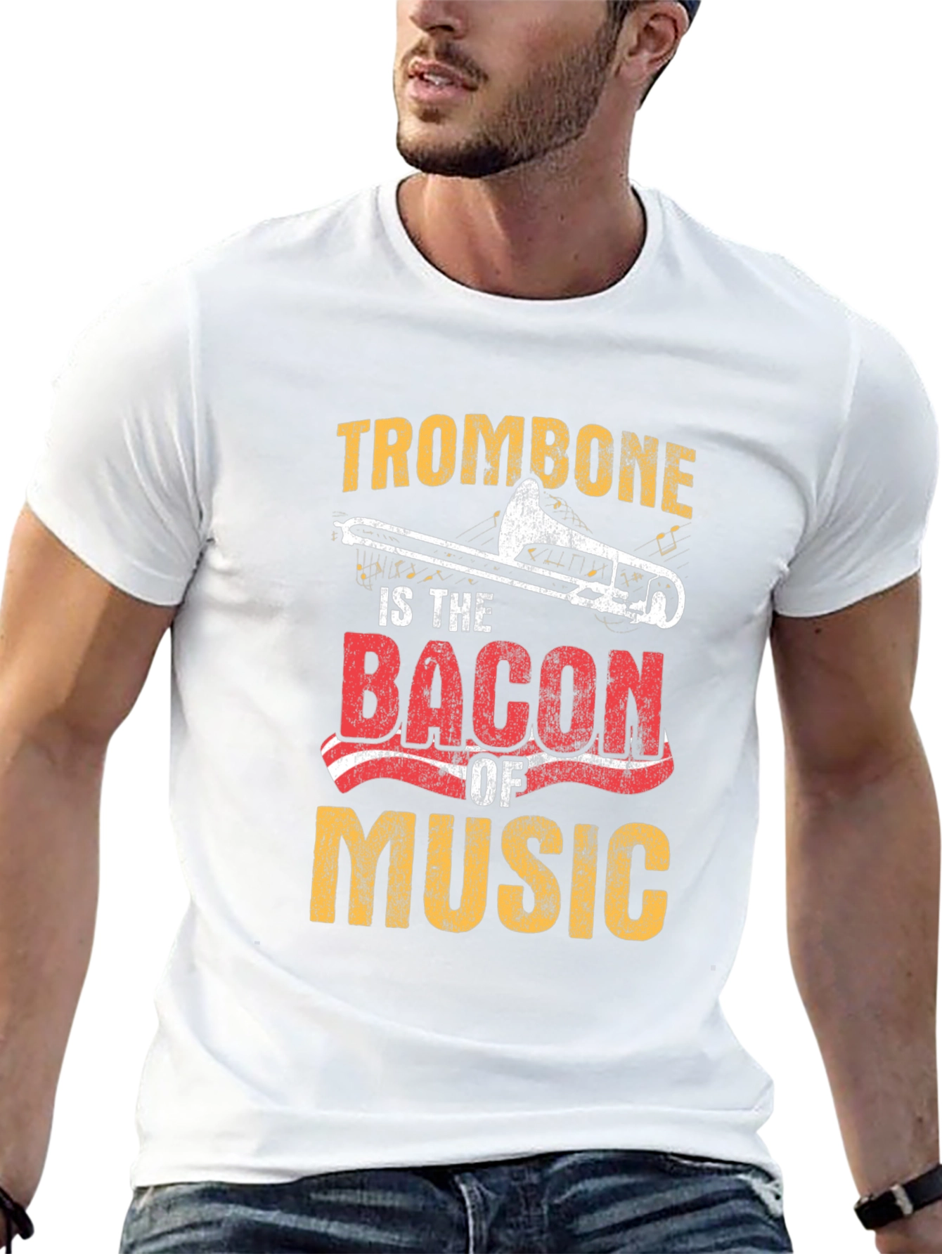 Trombone is the Bacon of Music T-Shirt