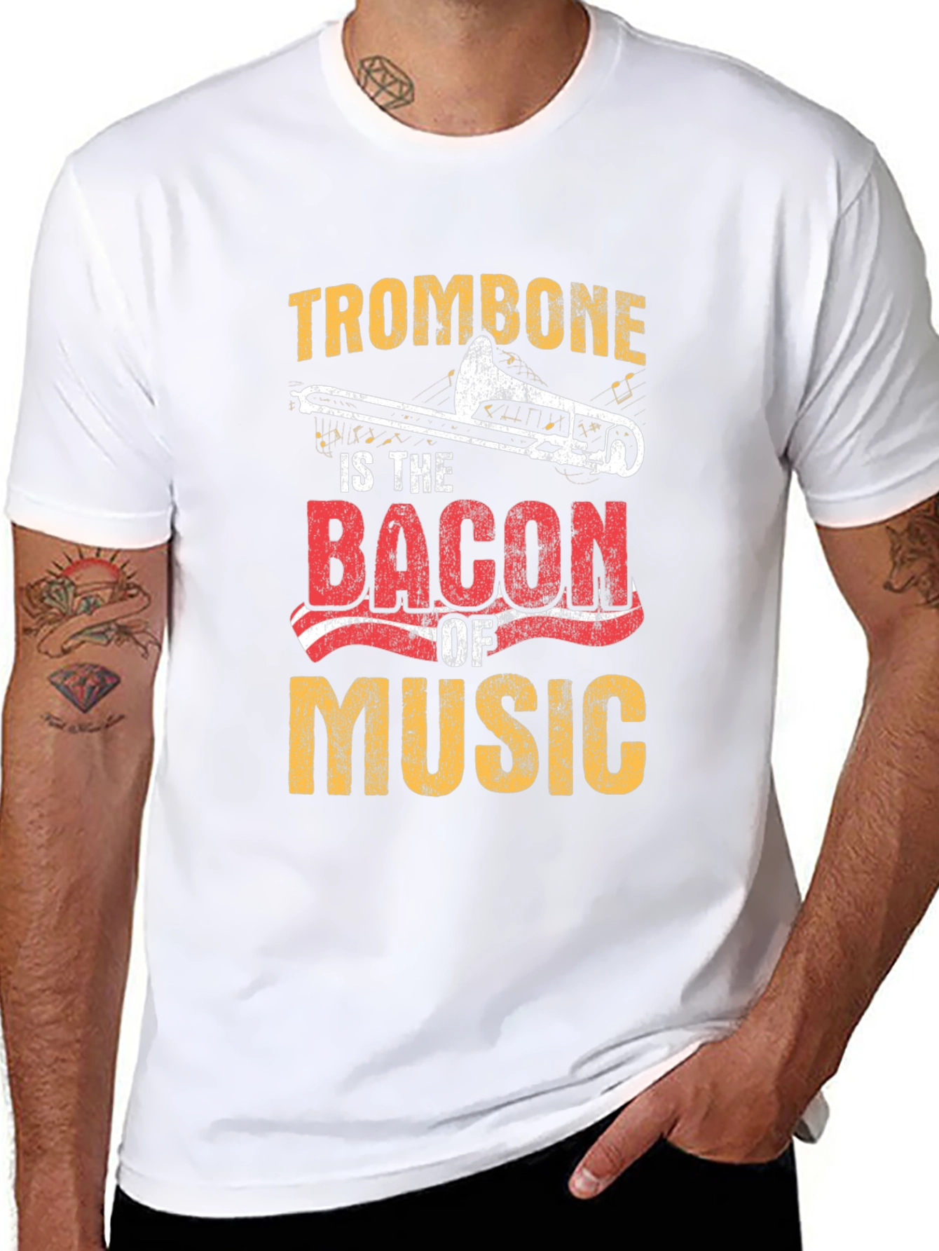 Trombone is the Bacon of Music T-Shirt