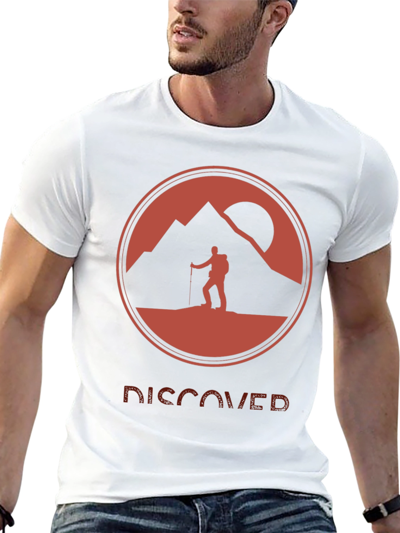 Discover Graphic Tee - Adventure Awaits!