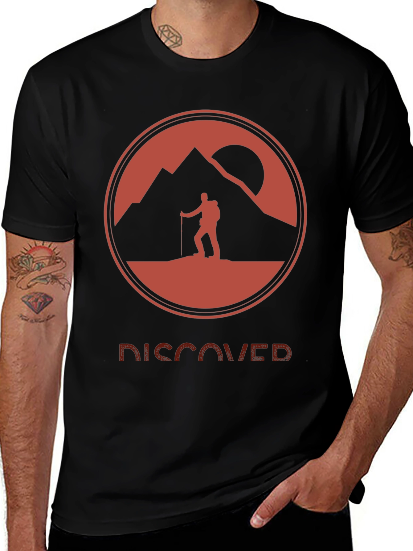 Discover Graphic Tee - Adventure Awaits!