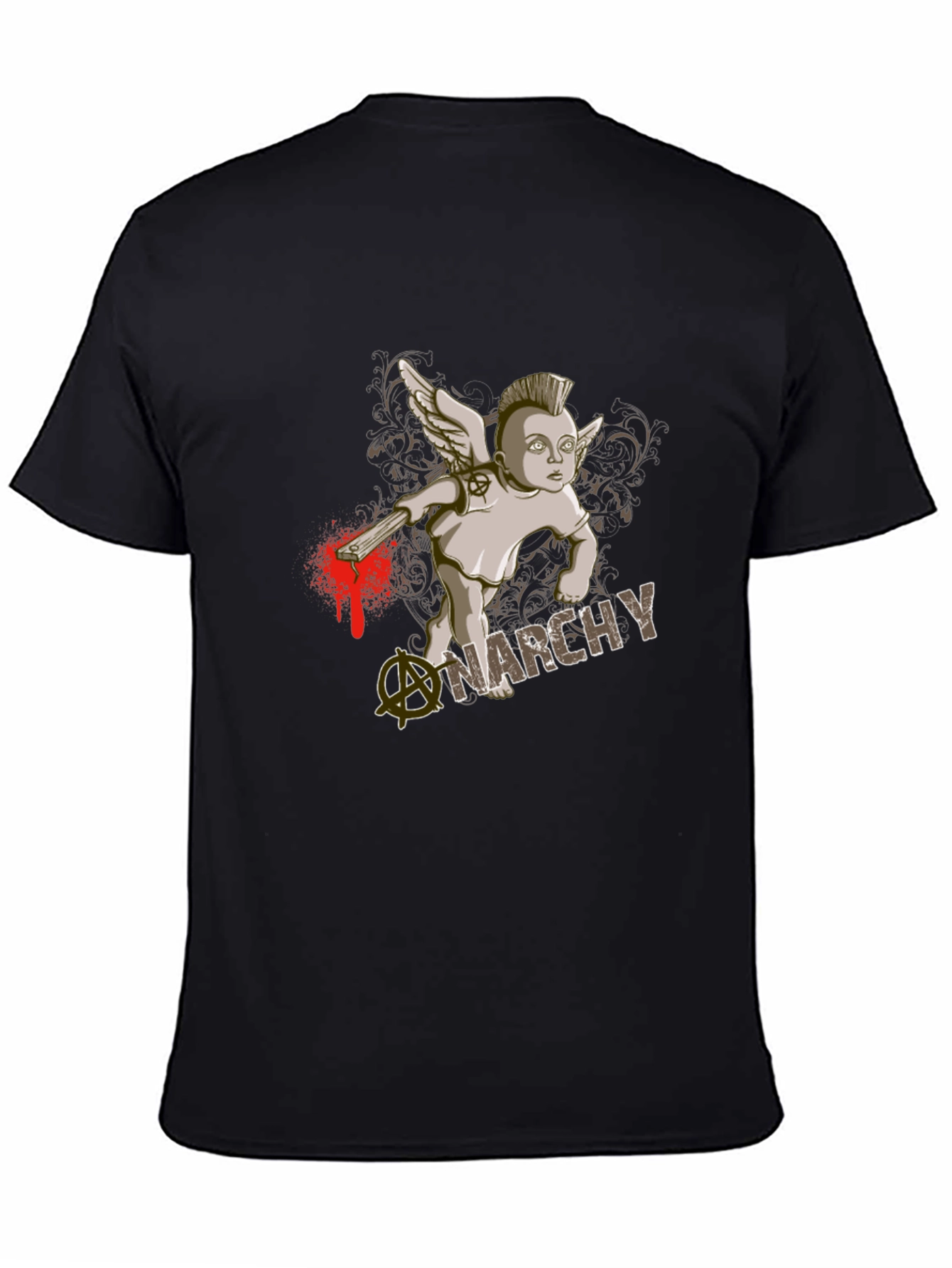 Anarchy Punk Baby Graphic T-Shirt