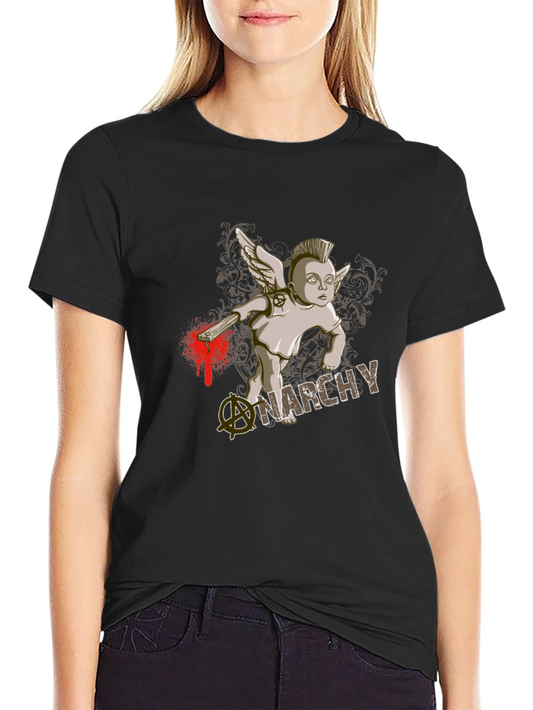 Anarchy Punk Baby Graphic T-Shirt