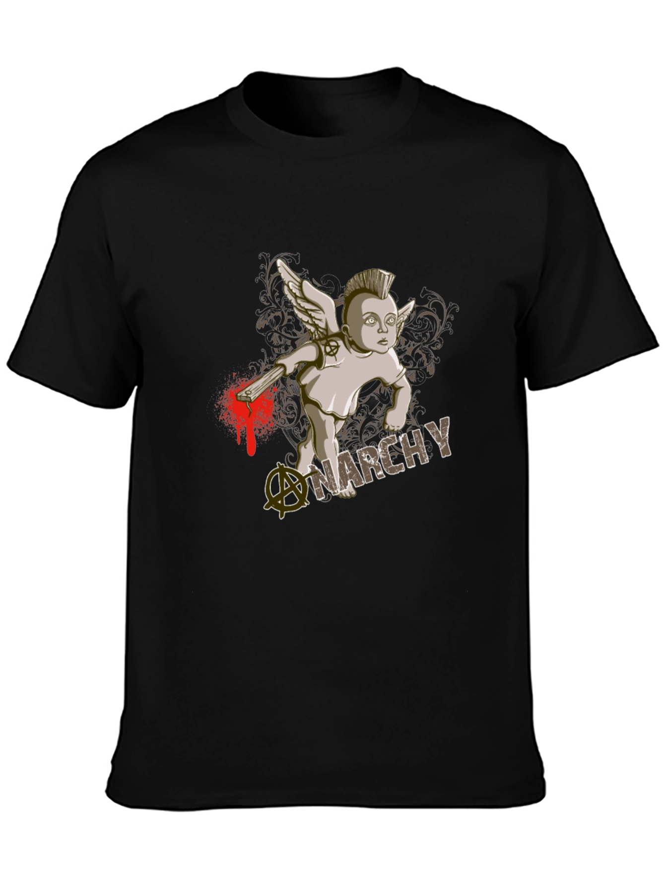 Anarchy Punk Baby Graphic T-Shirt