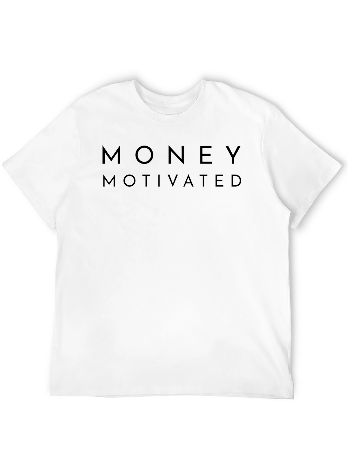 Money Motivated Graphic Tee - Stylish Black T-Shirt
