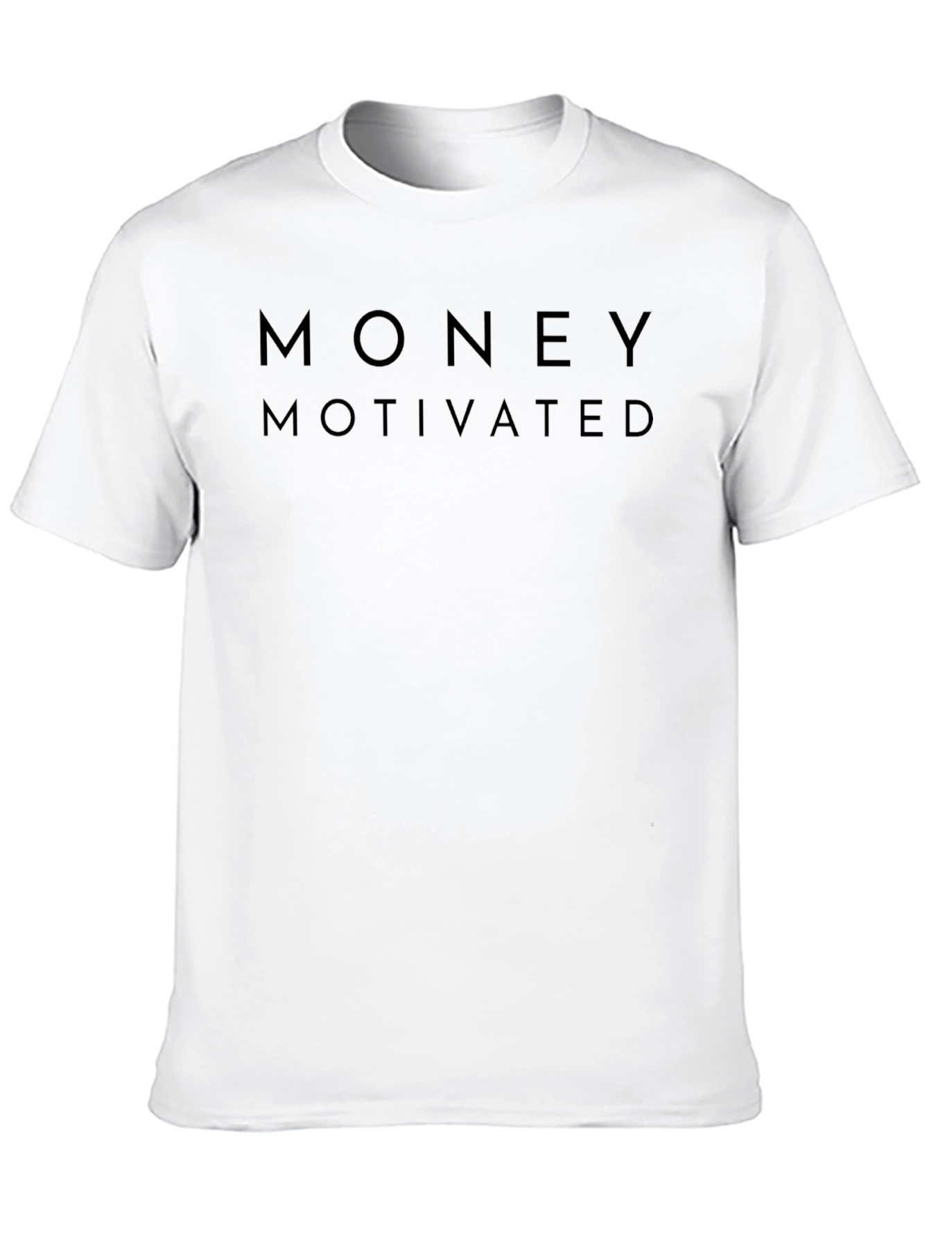 Money Motivated Graphic Tee - Stylish Black T-Shirt