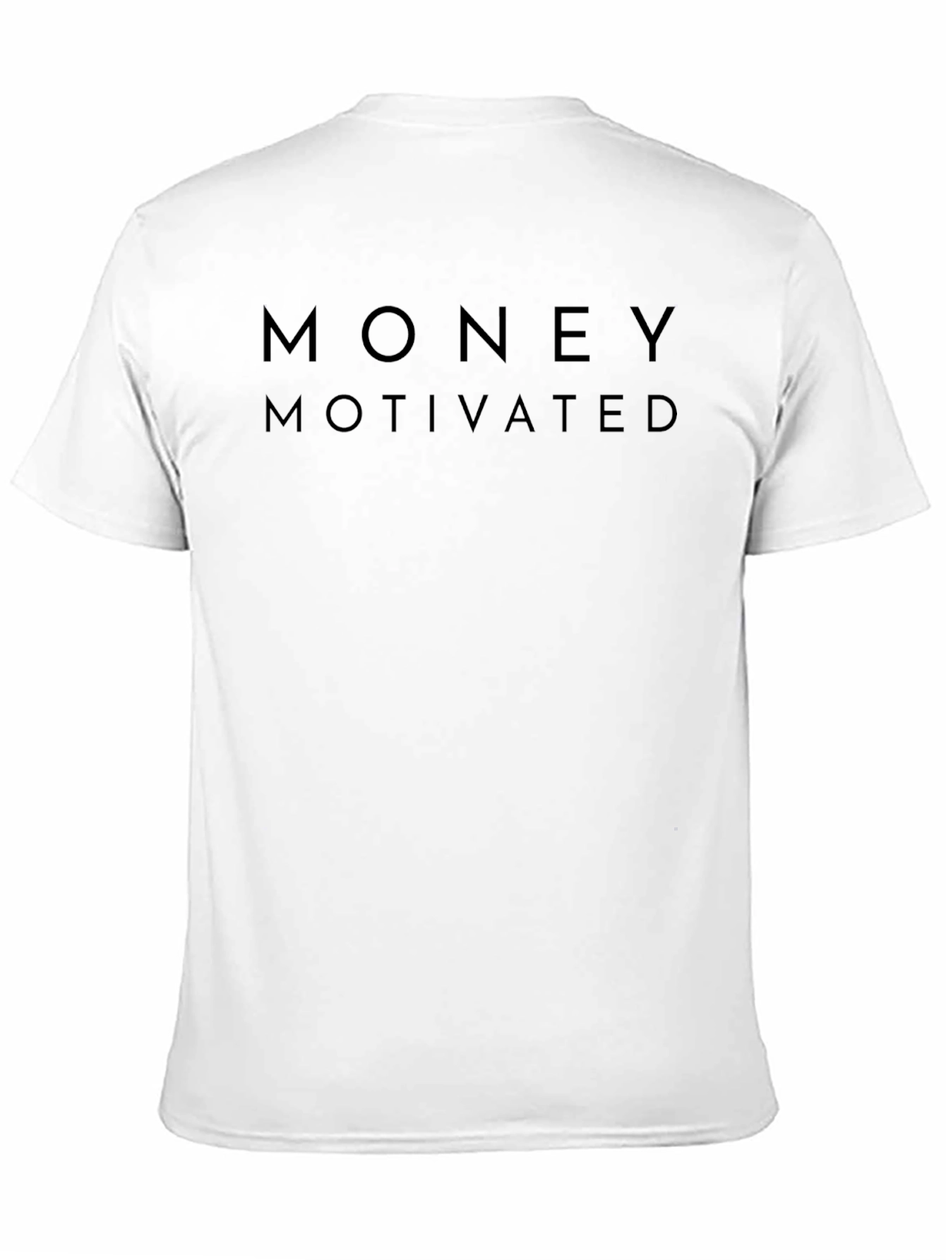 Money Motivated Graphic Tee - Stylish Black T-Shirt