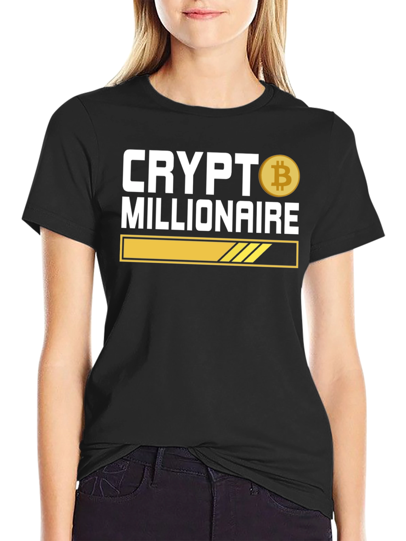 Crypto Millionaire Graphic Tee