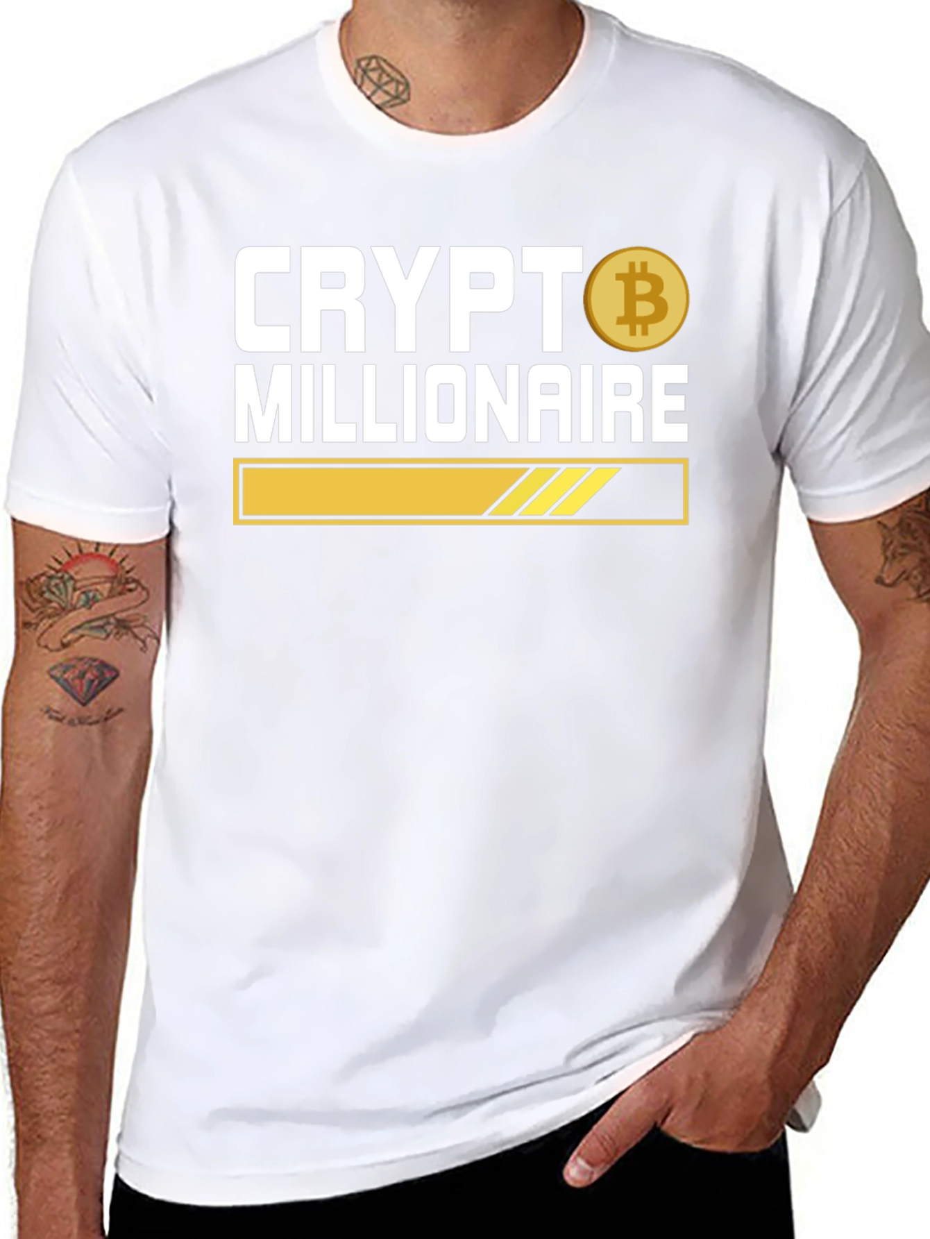 Crypto Millionaire Graphic Tee